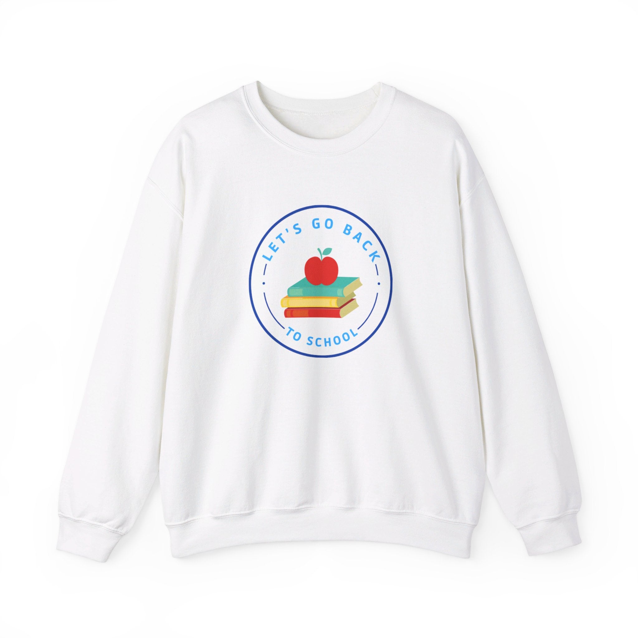 Let's Go Back To School Unisex Heavy Blend™ Crewneck Sweatshirt