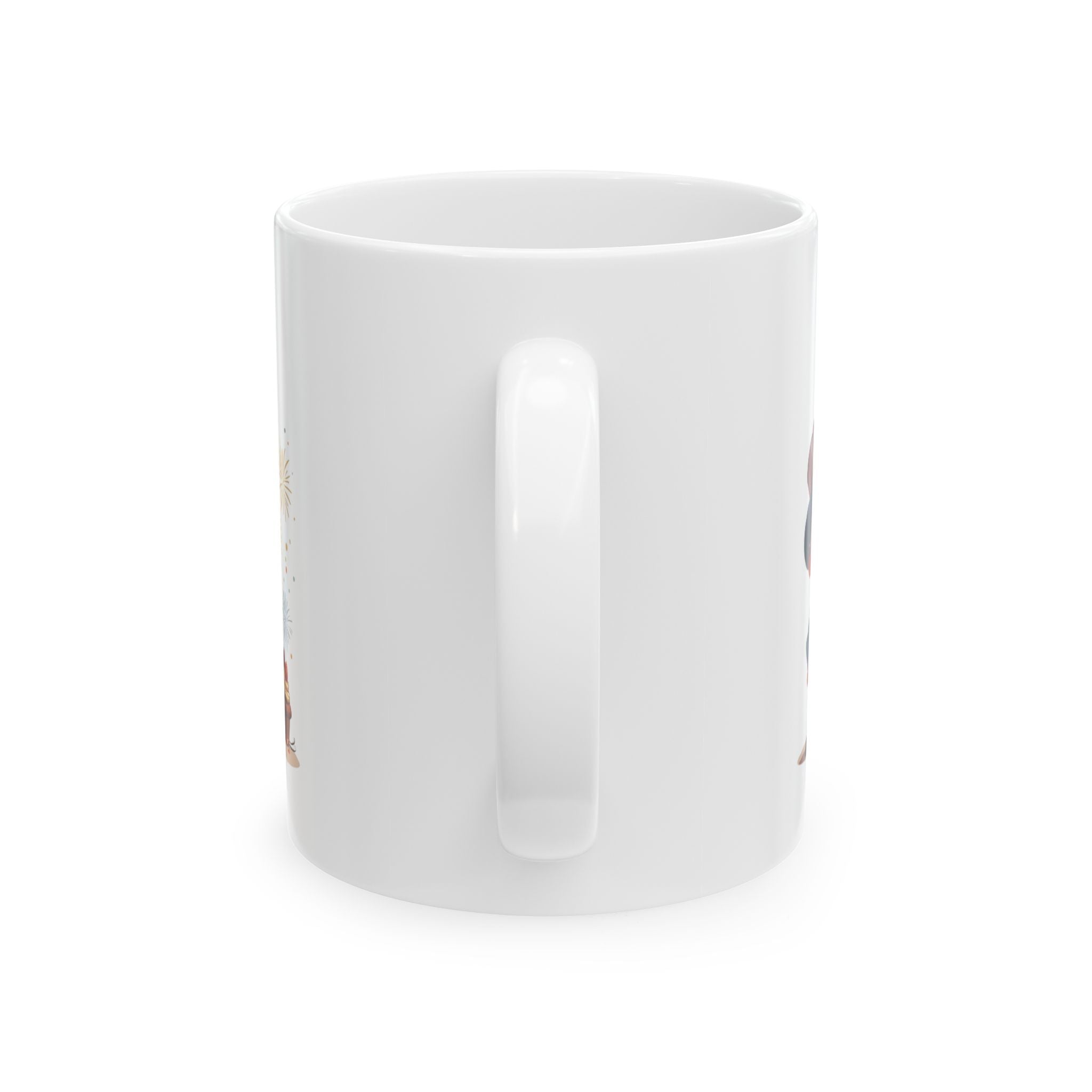 Uncle Sam Happy 4th of July Ceramic Mug