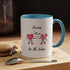 Lovers On The Loose Accent Coffee Mug (11, 15oz)