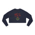 Meet Me Under The Mistletoe Women's Cropped Sweatshirt