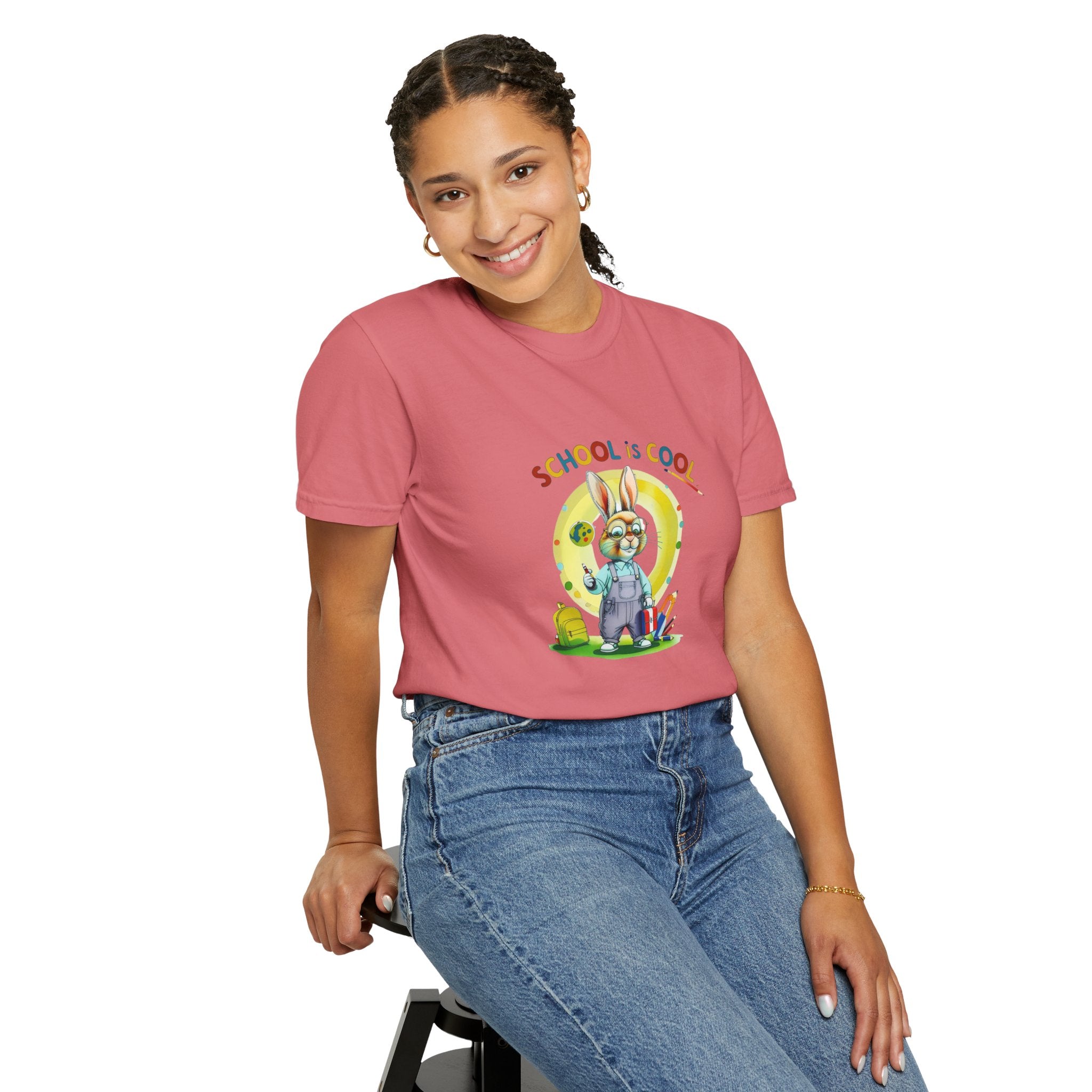 School is Cool Unisex Garment-Dyed Tee
