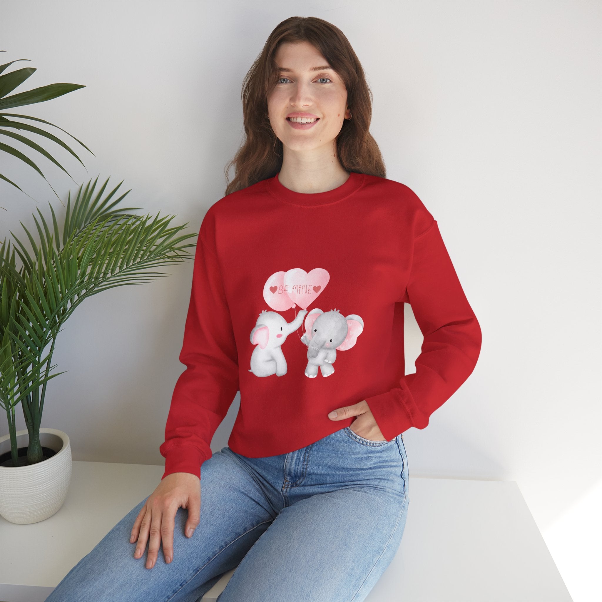 Be Mine Love Unisex Heavy Blend™ Crewneck Sweatshirt