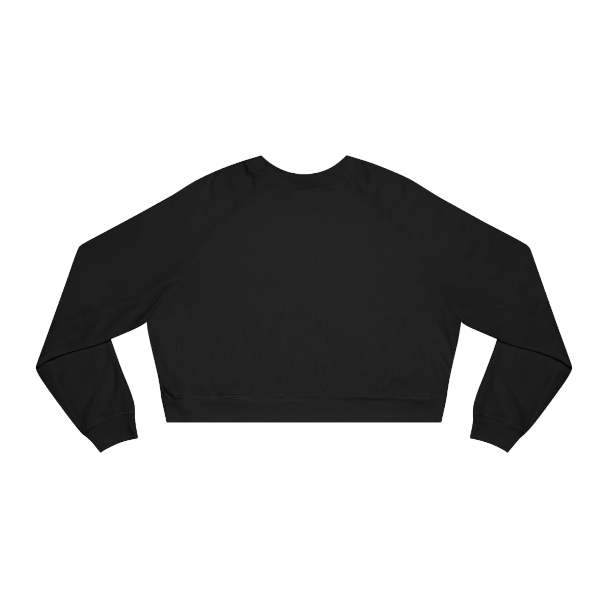 Happy Thanksgiving Women's Cropped Fleece Pullover
