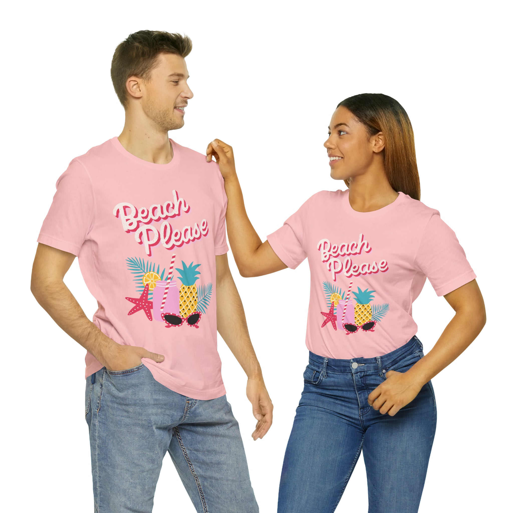 Beach Please Unisex Jersey Short Sleeve Tee