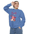 Gnome Valentine's Day Unisex Garment-Dyed Sweatshirt
