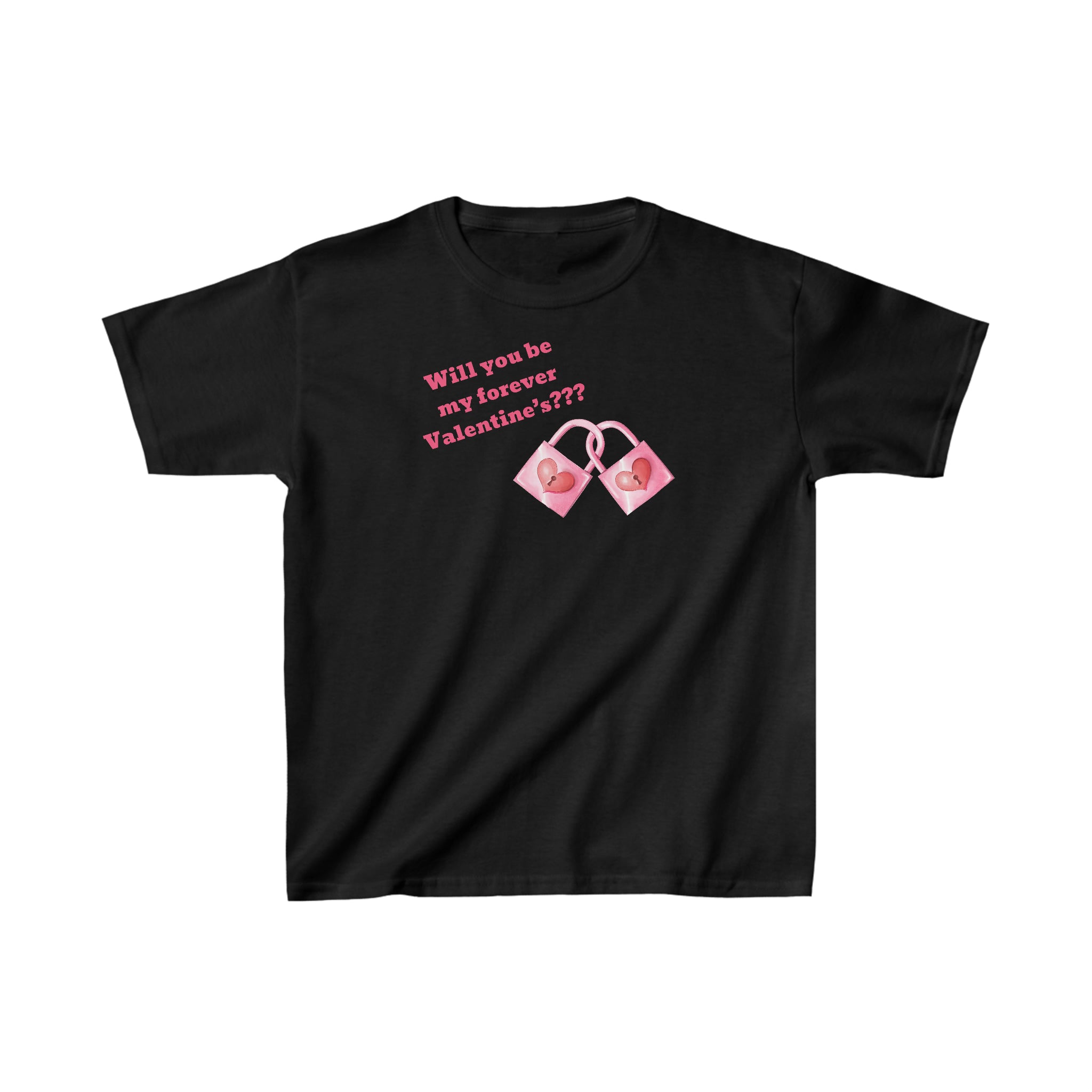 Will You Be My Forever Valentine?? Kids Heavy Cotton™ Tee