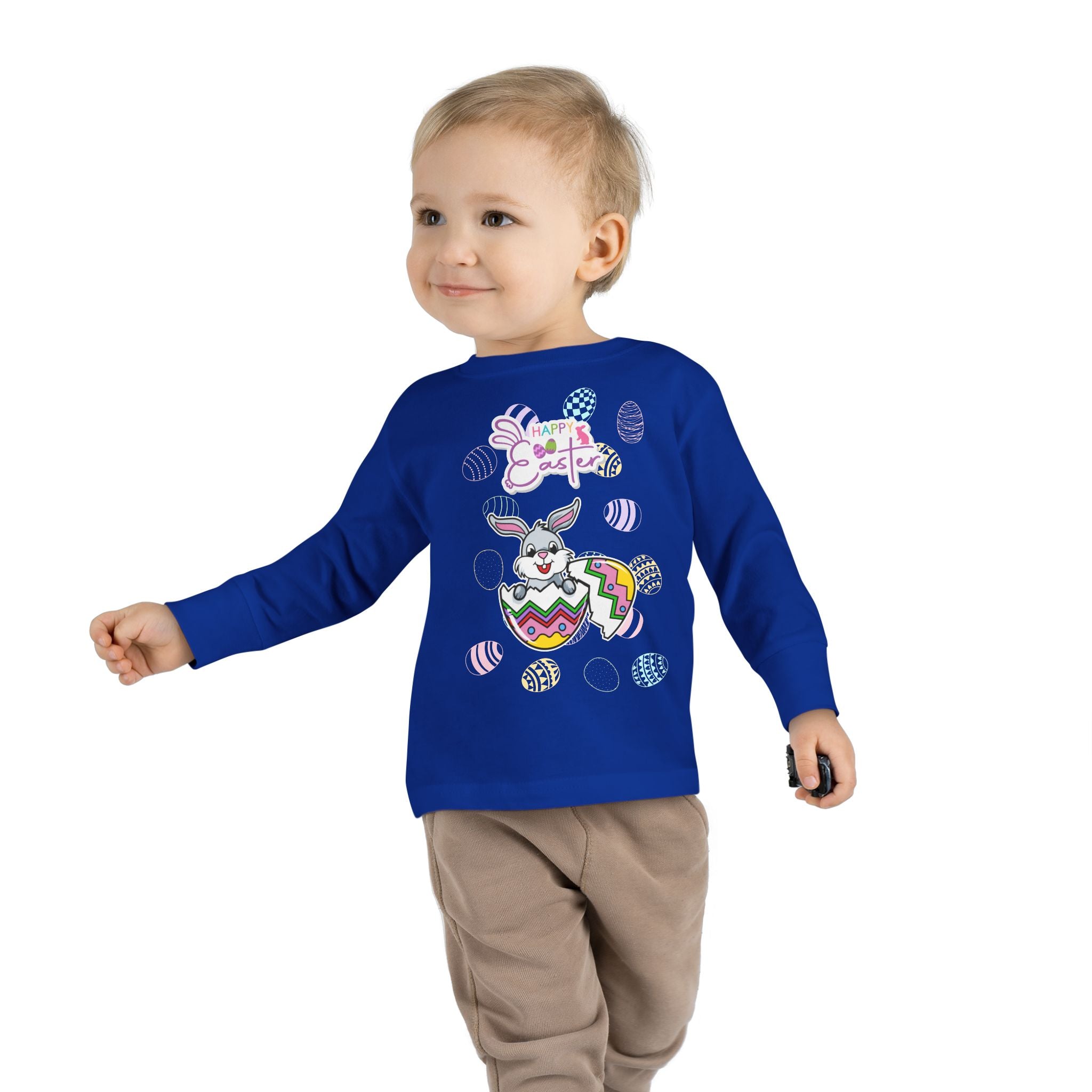 Easter Greetings Toddler Long Sleeve Tee