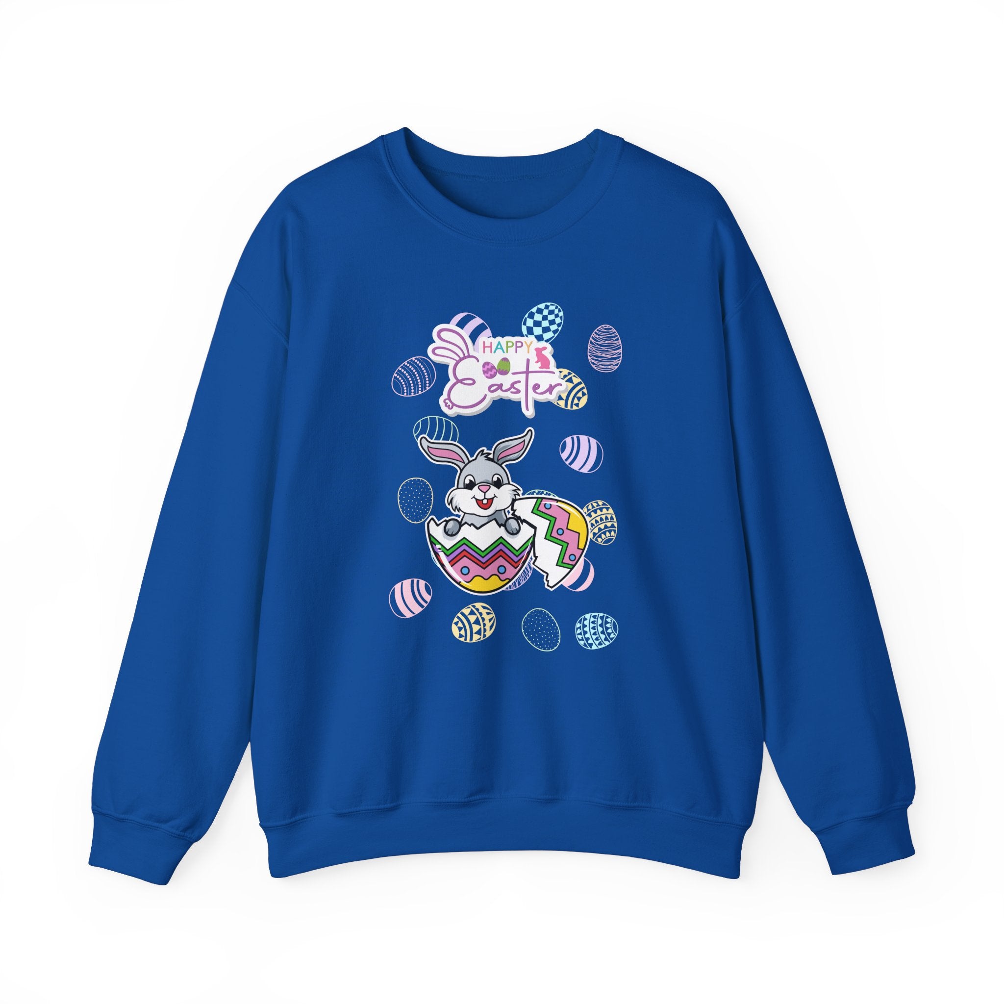 Easter Greetings Crewneck Sweatshirt – Unisex Heavy Blend™ – Happy Easter Design