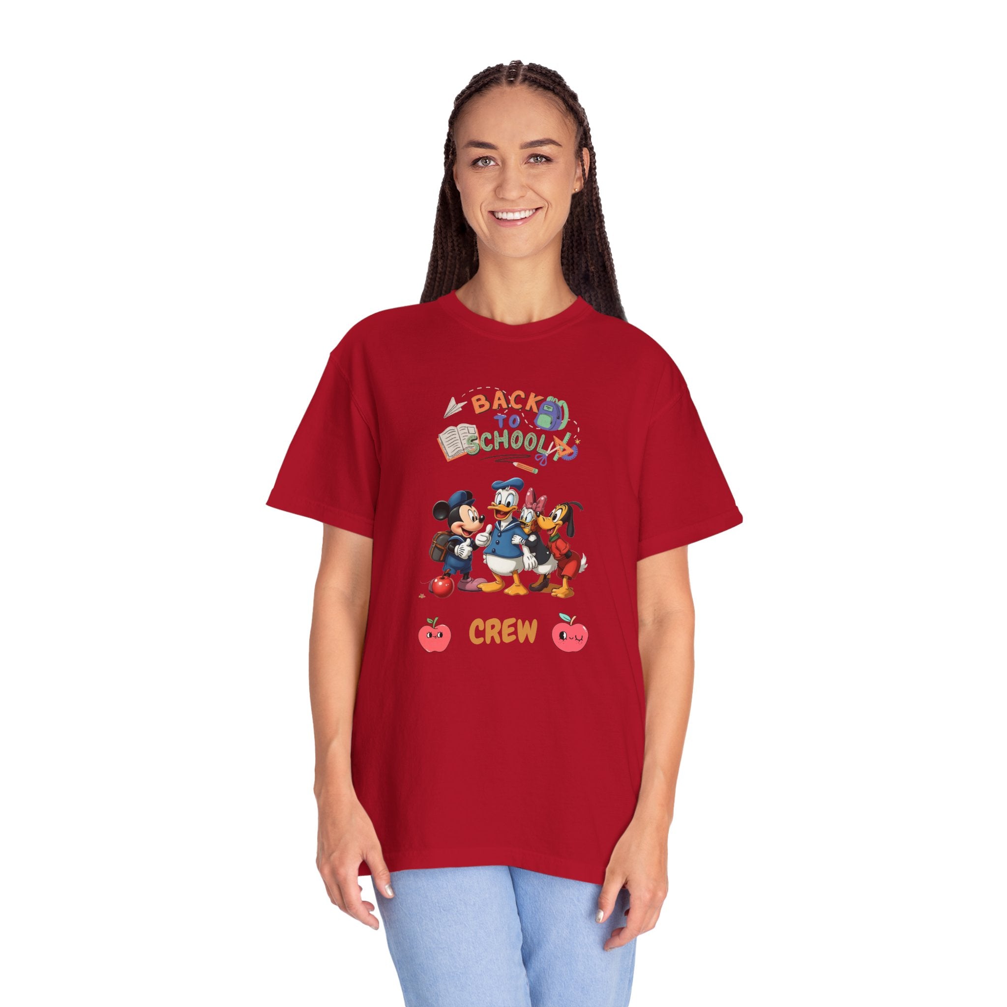 Back to School Crew Unisex Dyed T-Shirt