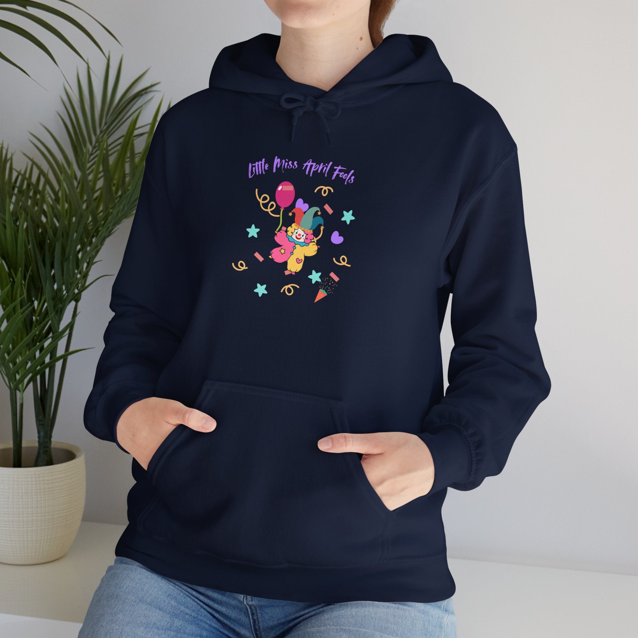Little Miss April Fool's Day Playful Celebration Unisex Hoodie