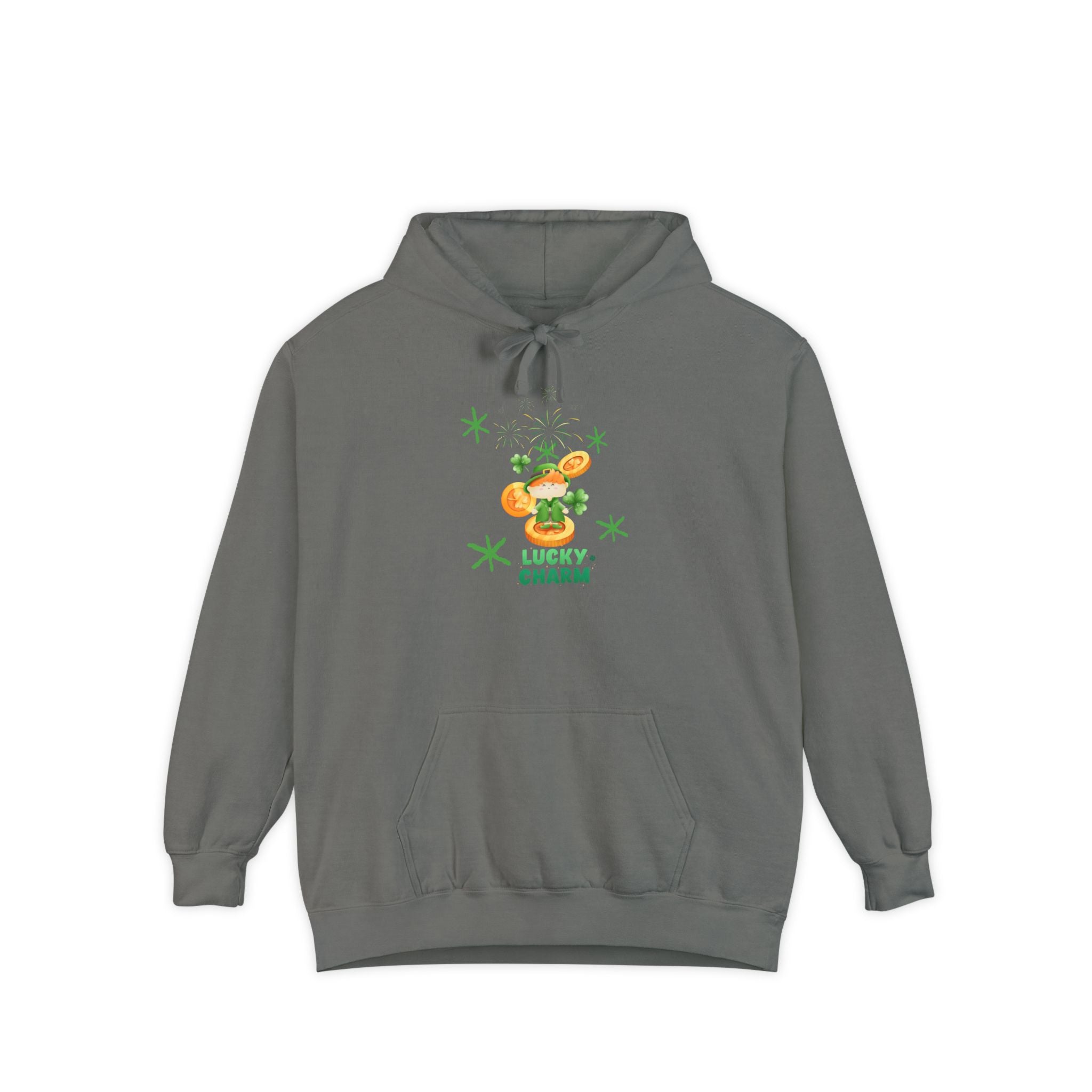 Lucky Charm Unisex Garment-Dyed Hoodie