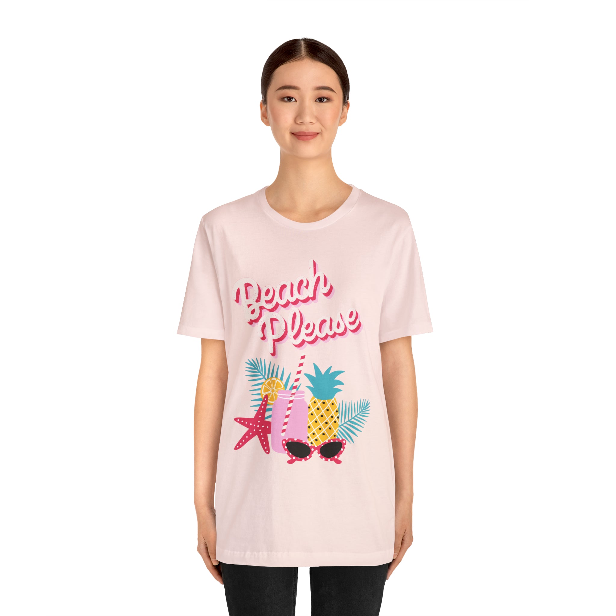 Beach Please Unisex Jersey Short Sleeve Tee