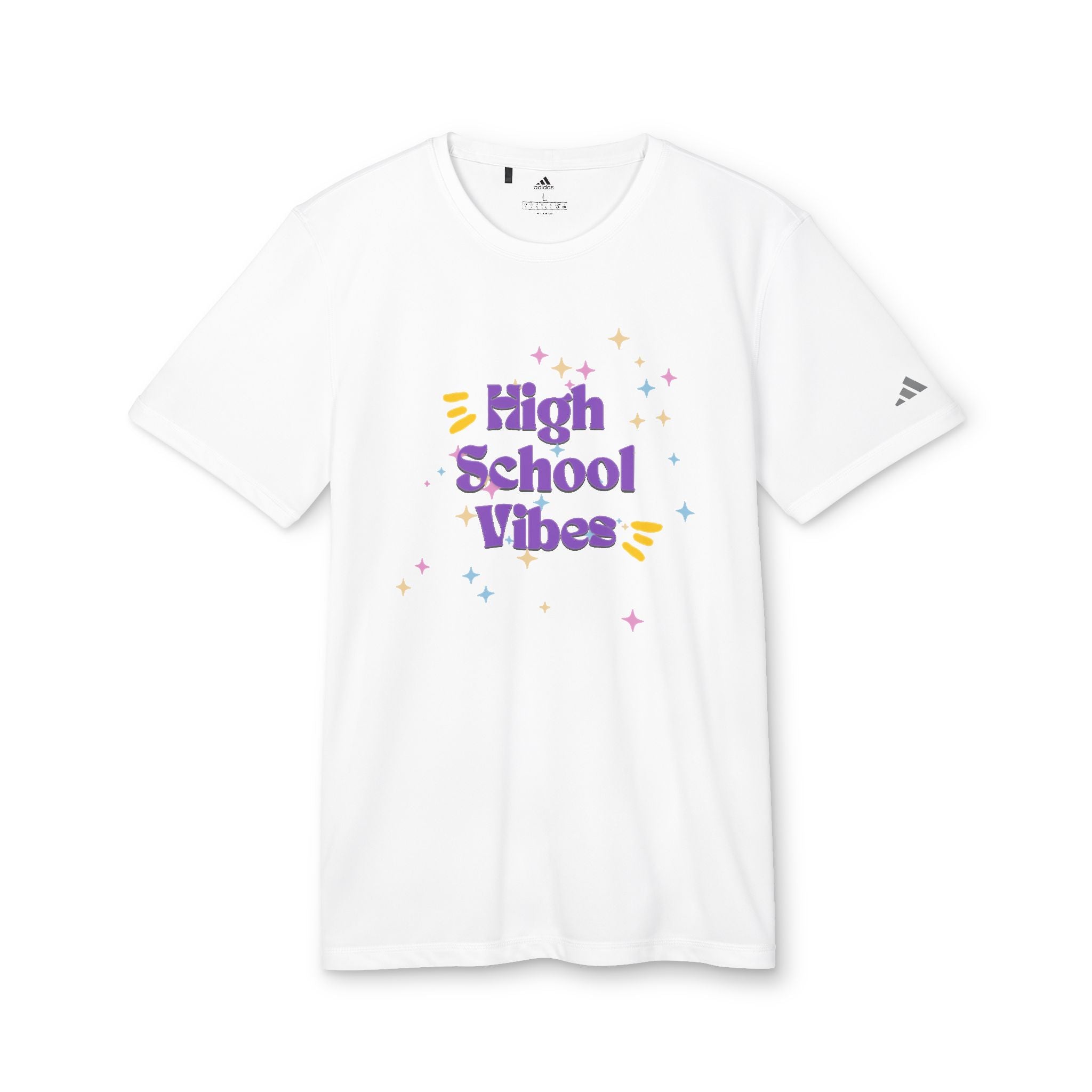 High School Vibes adidas® Unisex Sport T-shirt