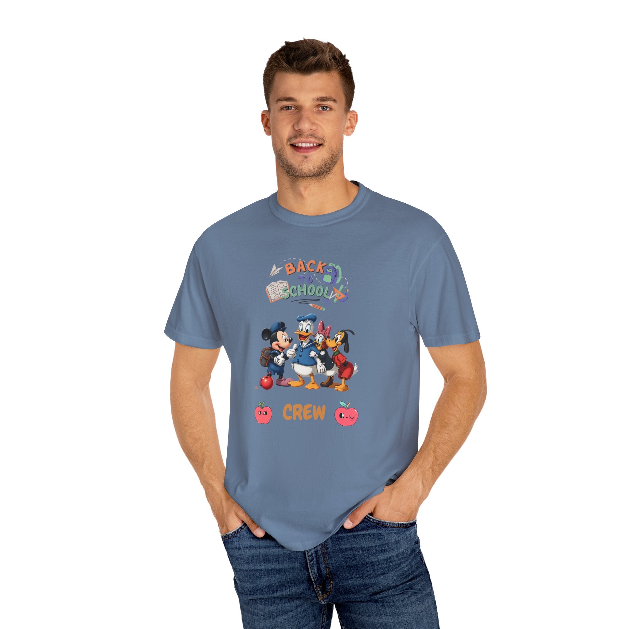 Back to School Crew Unisex Dyed T-Shirt