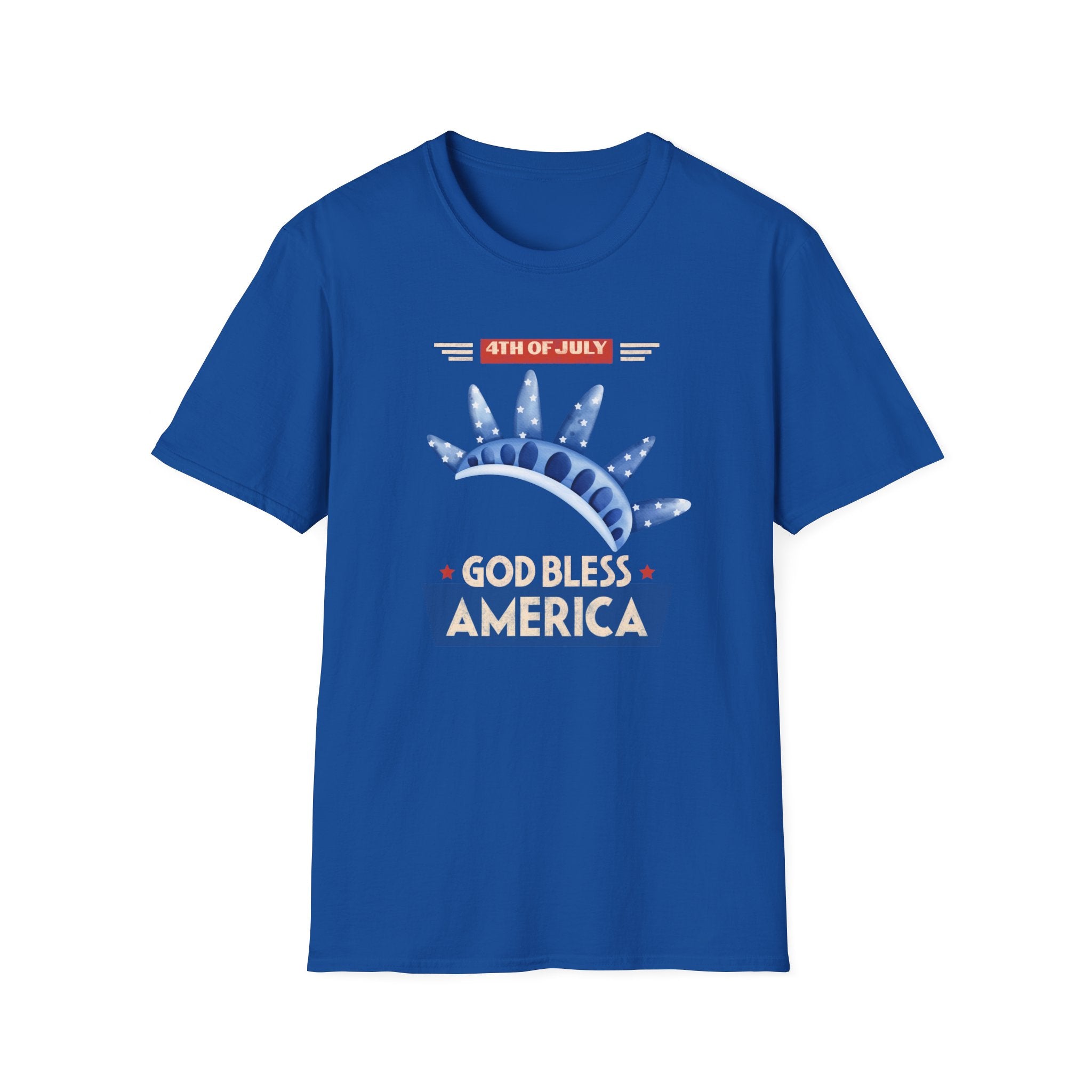 God Bless America Unisex Softstyle T-Shirt