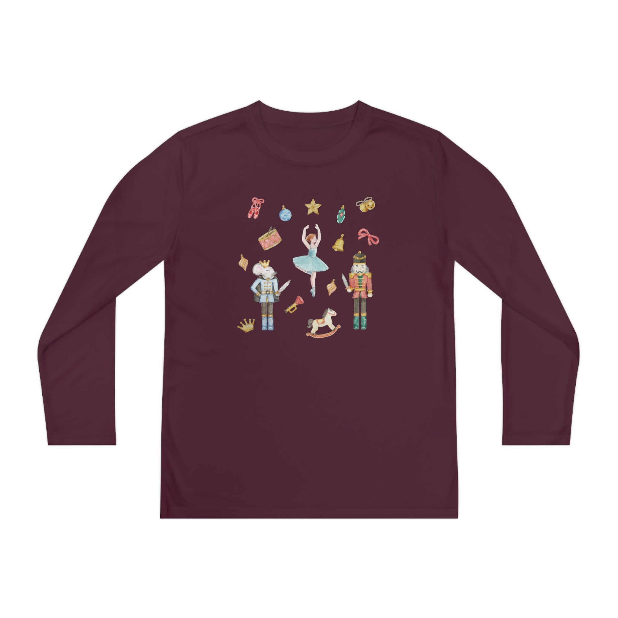 Nutcracker Youth Long Sleeve Competitor Tee