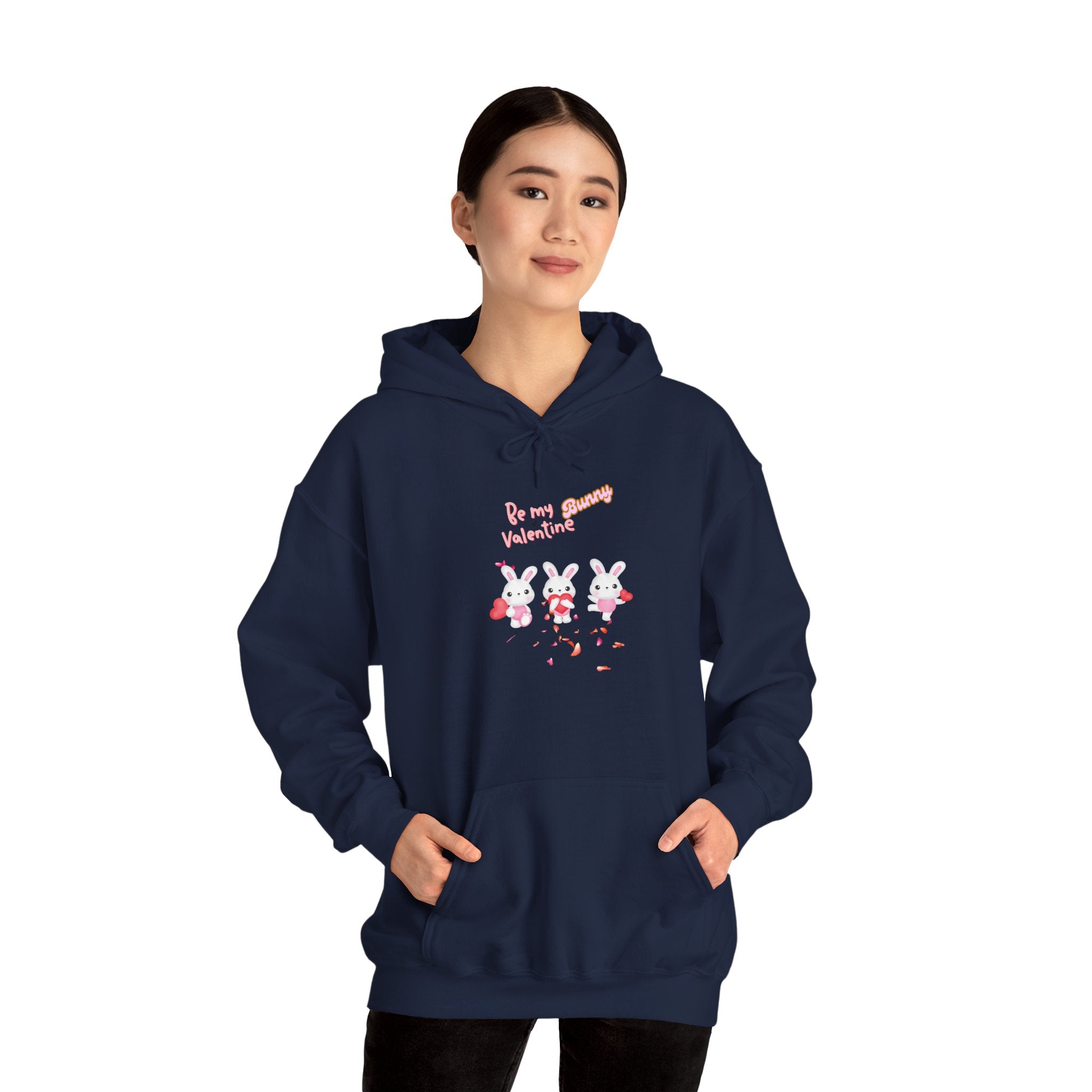 My Bunny Valentine Unisex Heavy Blend™ Hooded Sweatshirt
