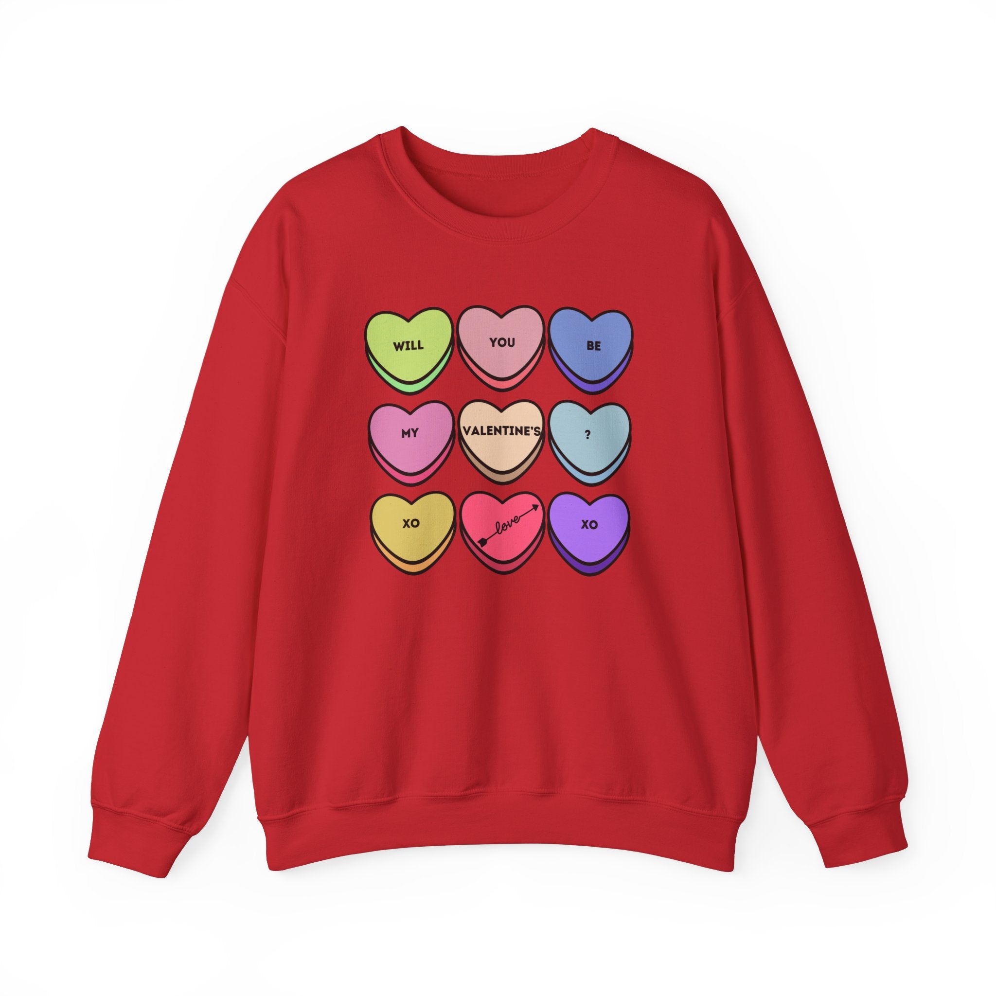 Will You Be My Valentine? Unisex Heavy Blend™ Crewneck Sweatshirt