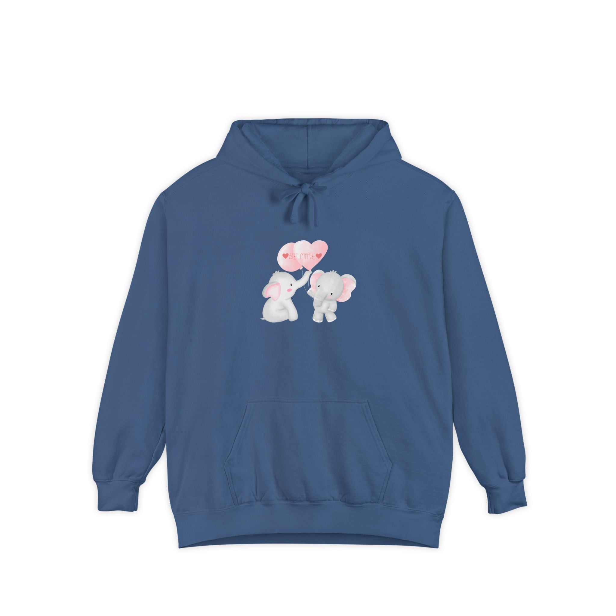 Be Mine Love Unisex Garment-Dyed Hoodie