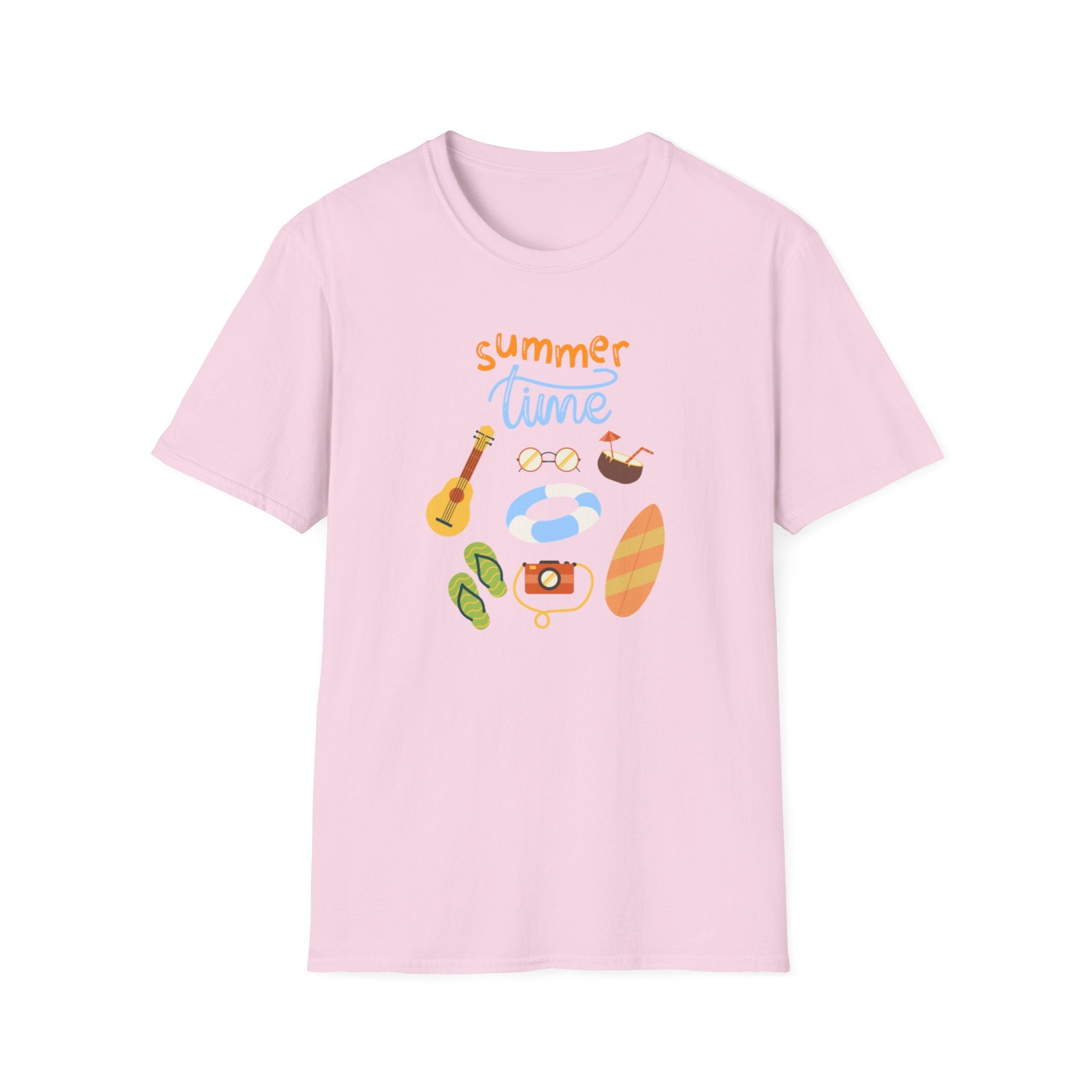 Summertime Fun Unisex Softstyle T-Shirt