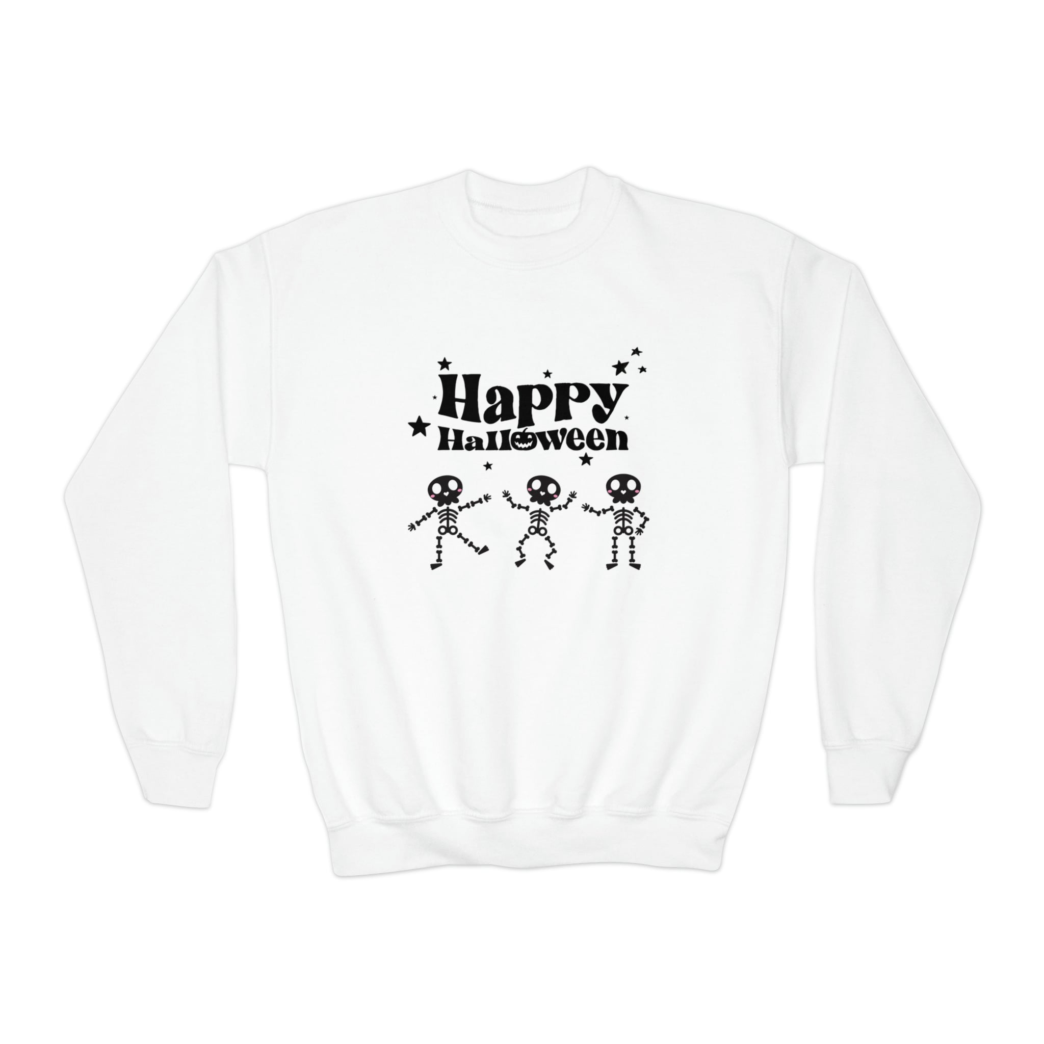 Happy Halloween Crew Youth Crewneck Sweatshirt