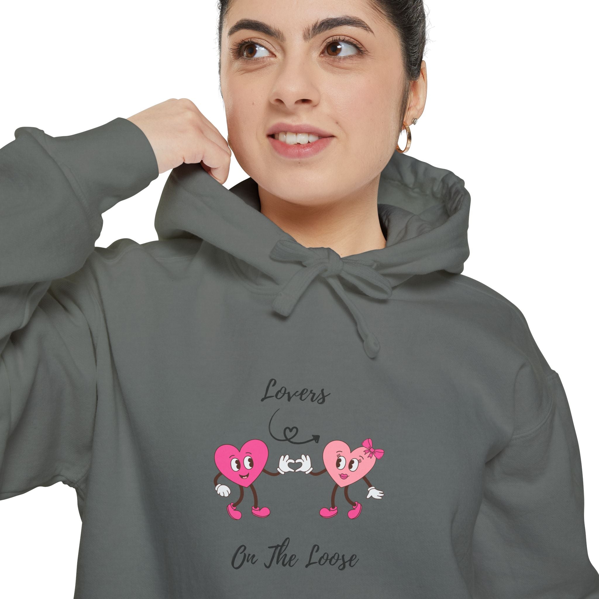 Lovers On The Loose Unisex Garment-Dyed Hoodie