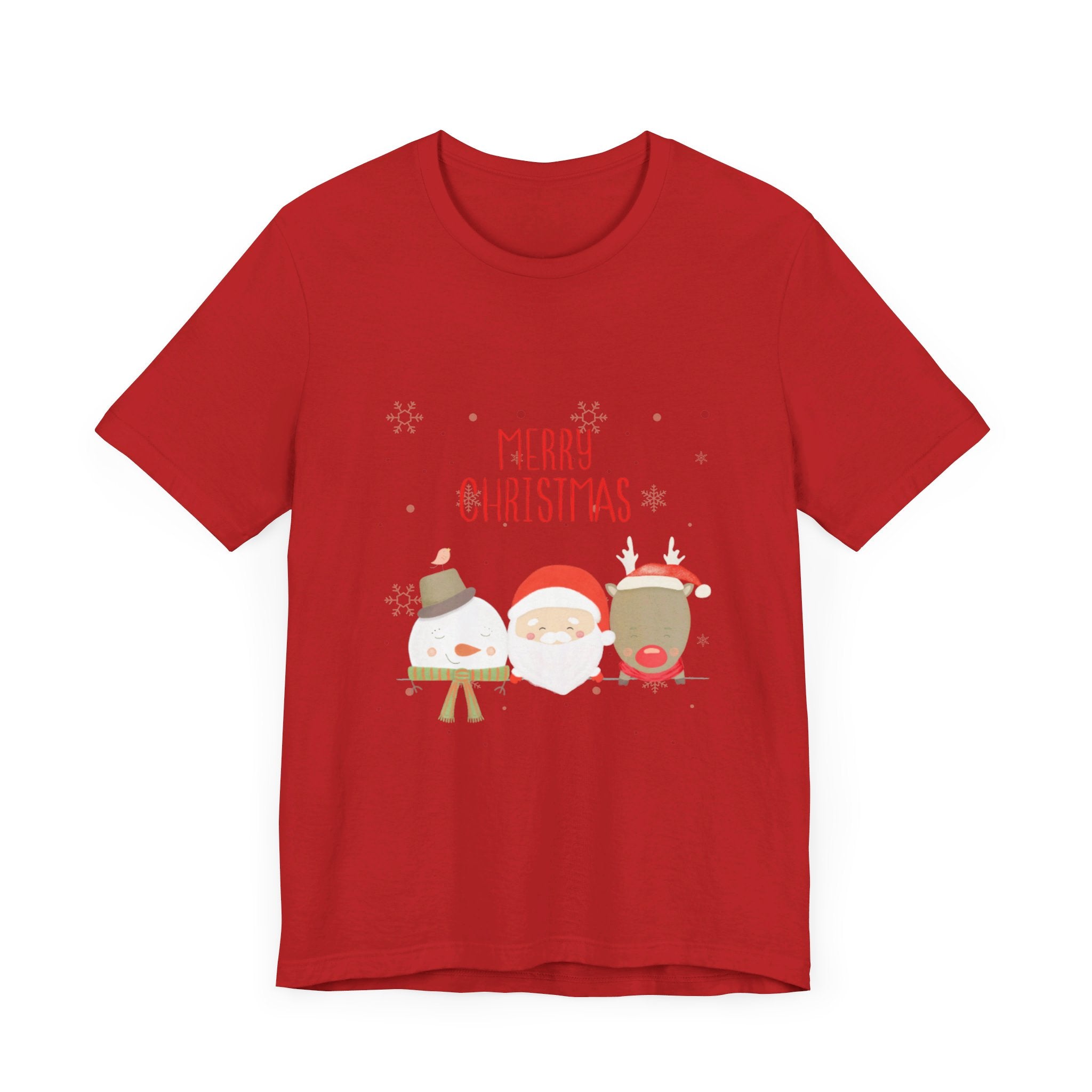 Merry Xmas Crew Unisex Jersey Short Sleeve Tee