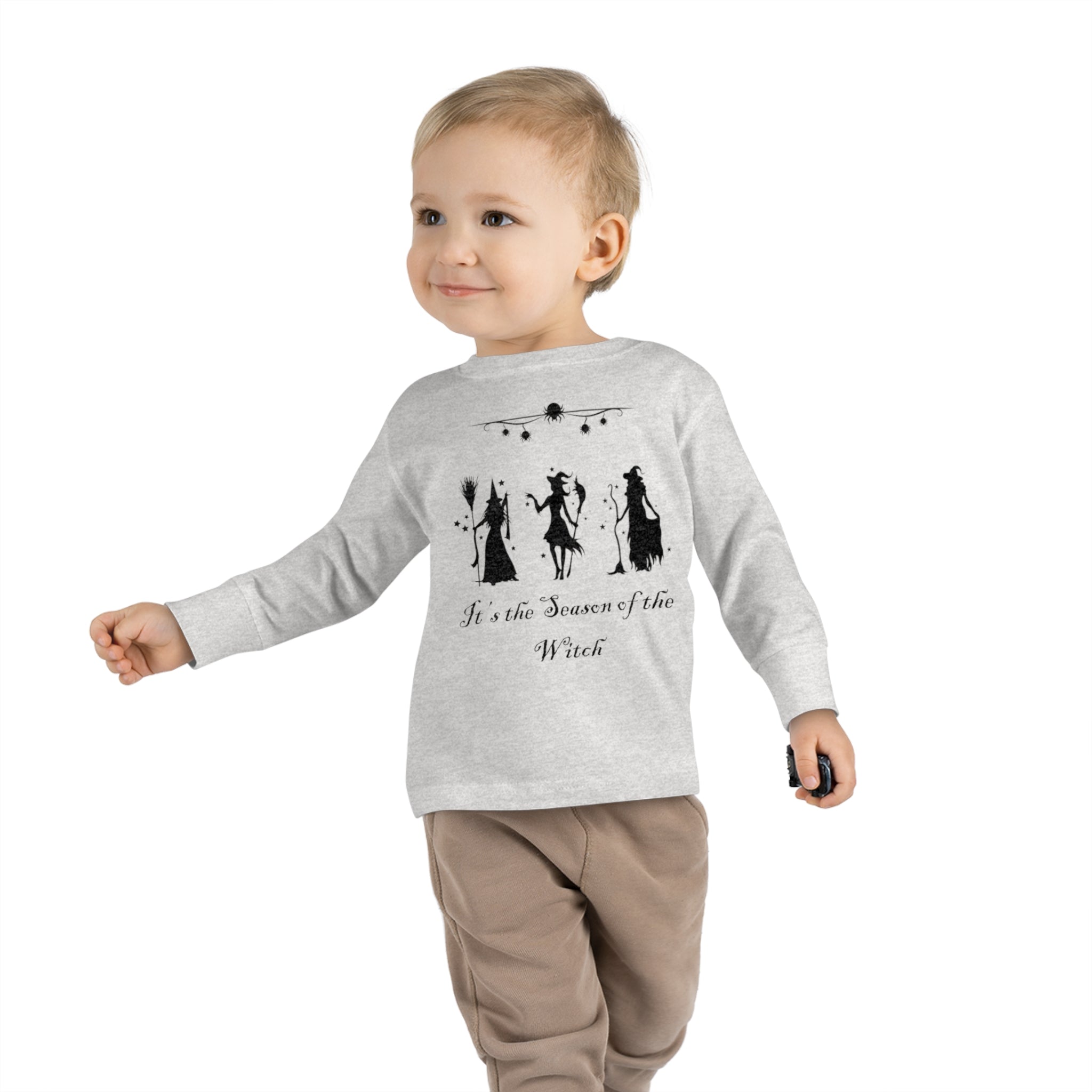 It's The Season of the Witch Toddler Long Sleeve Tee