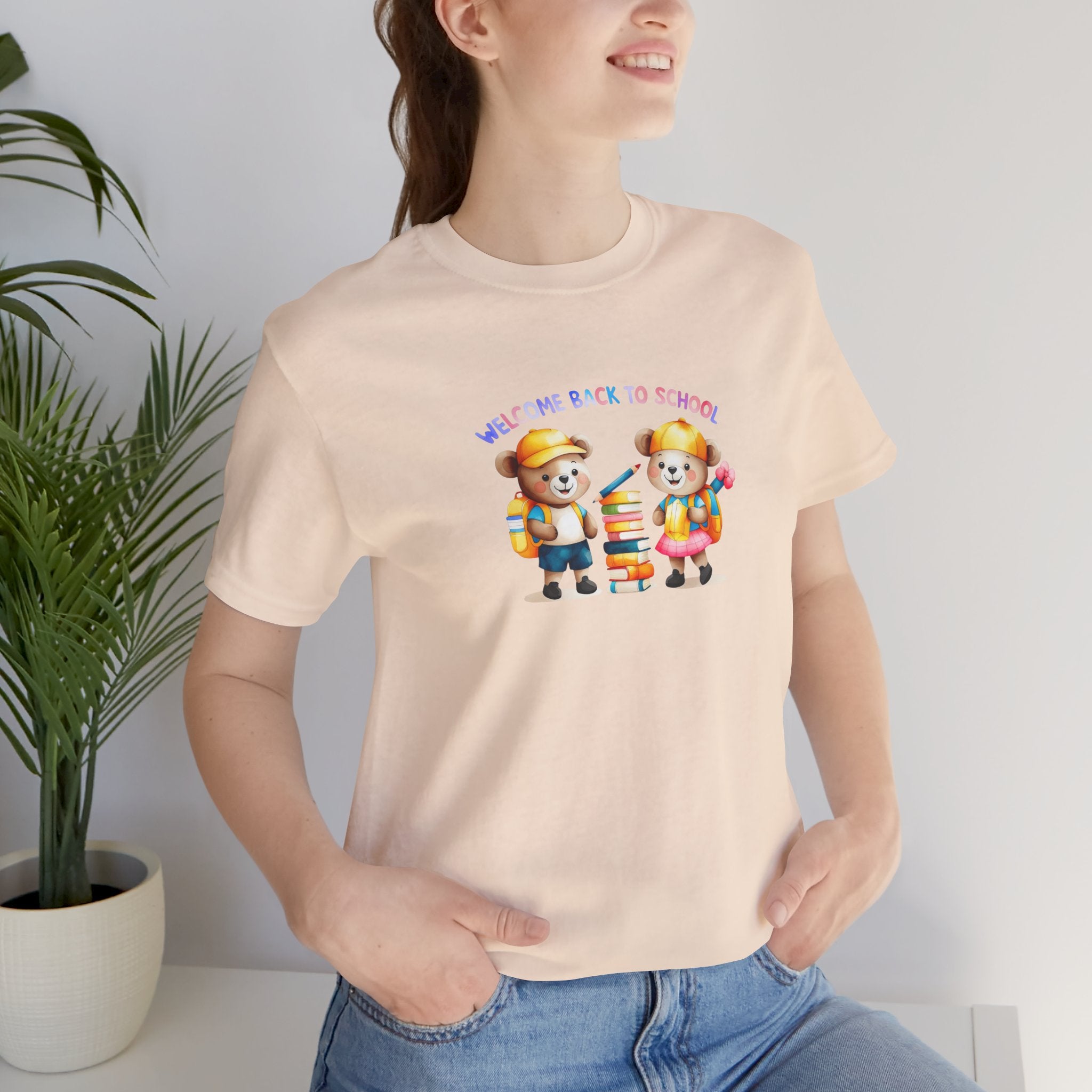 Welcome Back to School Fun Unisex Jersey Short Sleeve Tee