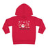 Santa Claus Loves Christmas Toddler Pullover Fleece Hoodie