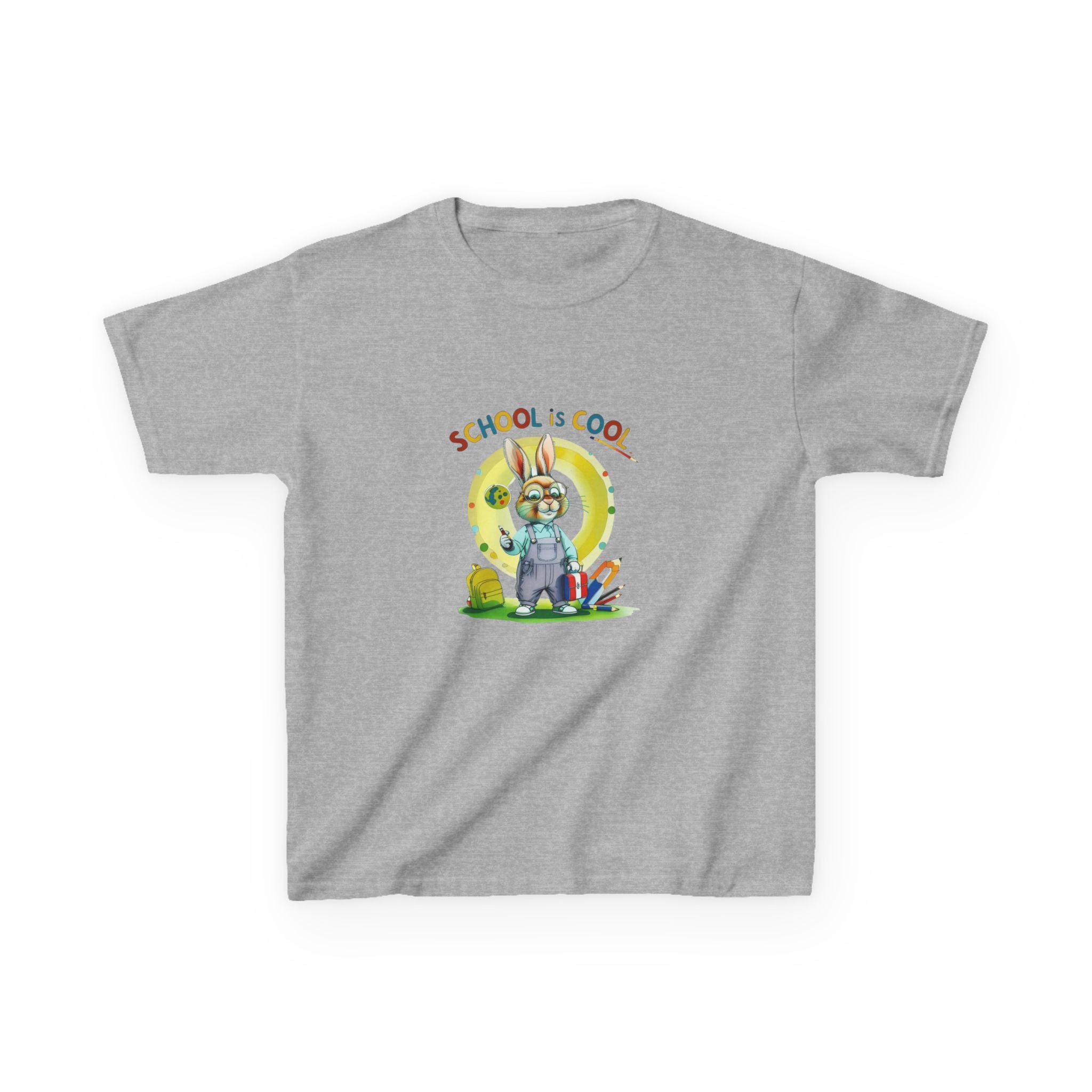 School is Cool Kids Heavy Cotton Tee