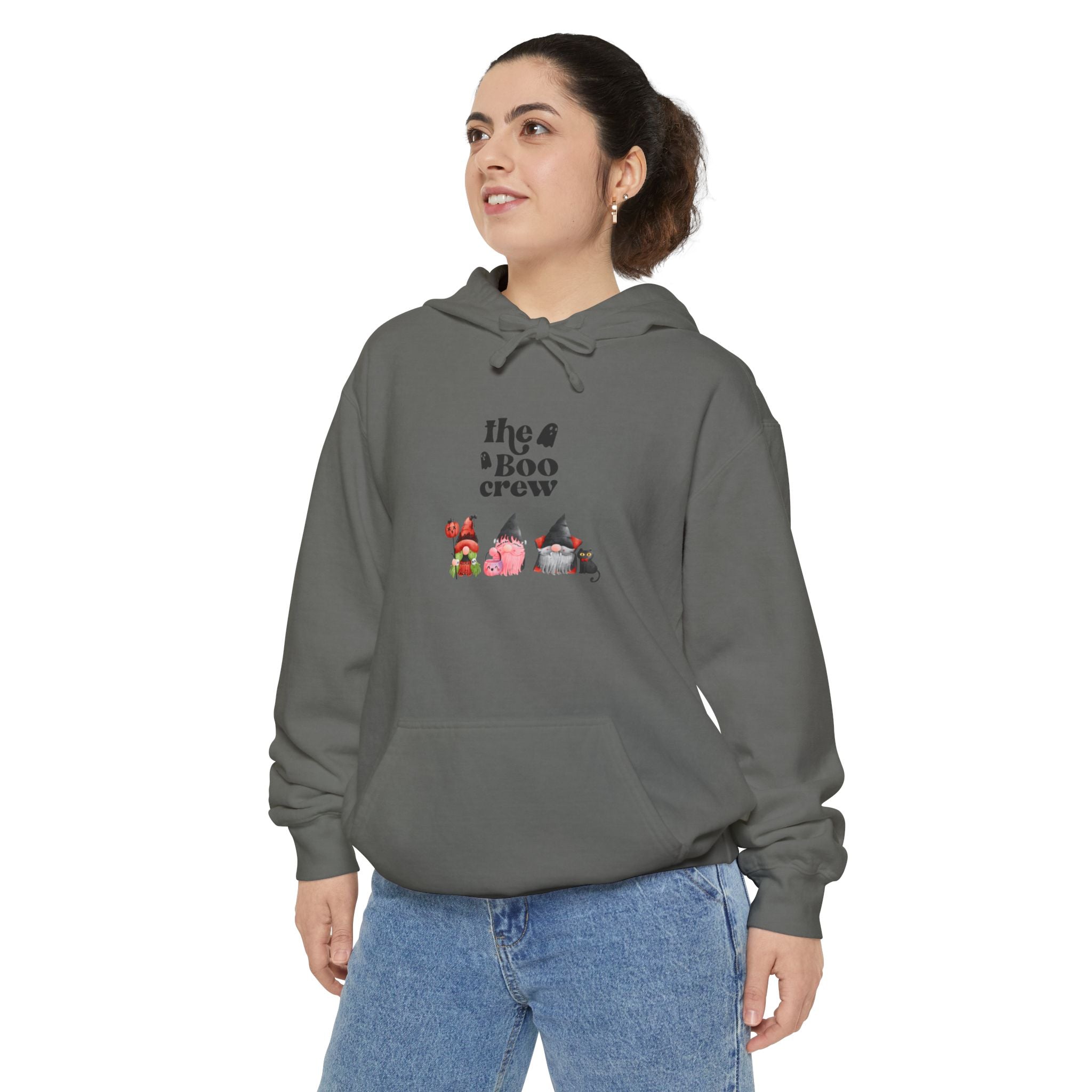 The Boo Crew Unisex Garment-Dyed Hoodie