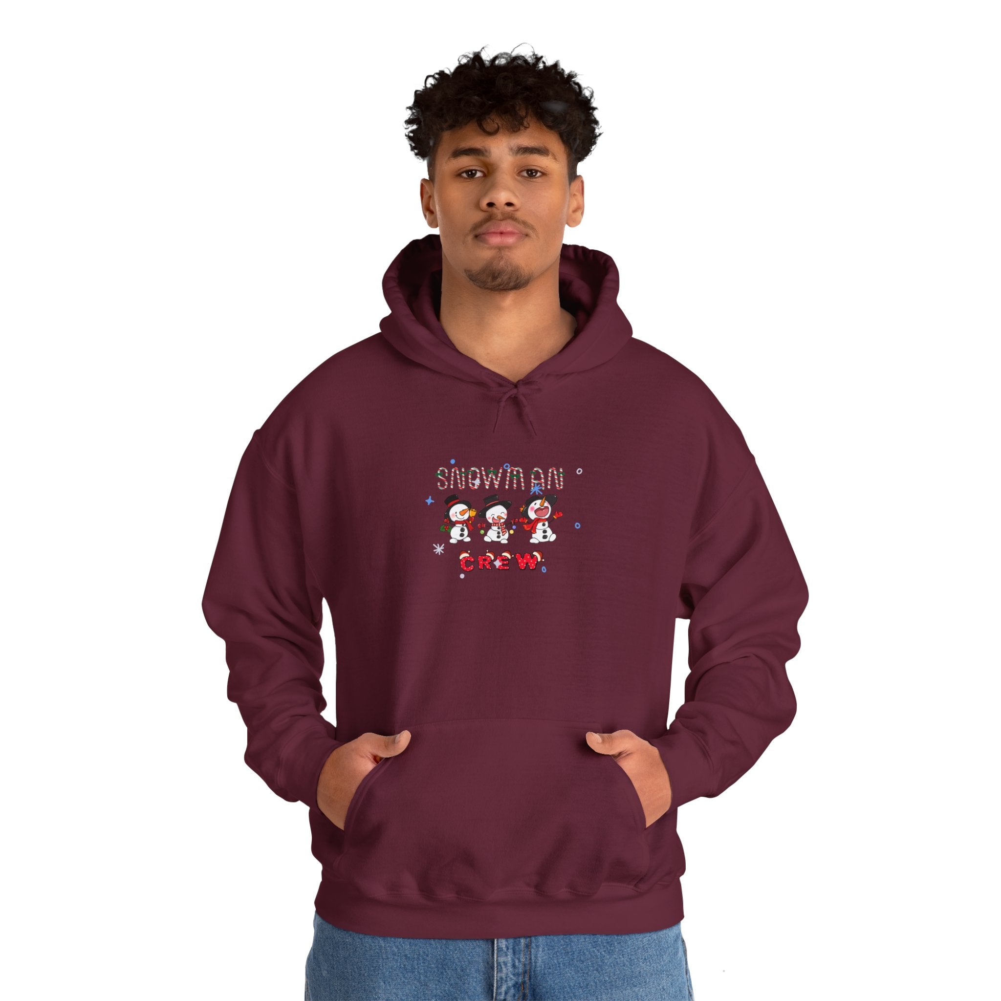 Snowman Crew Unisex Heavy Blend™ Hooded Sweatshirt