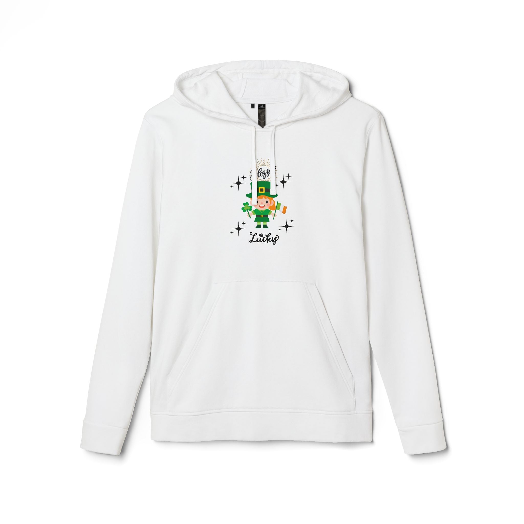 Blessed & Lucky Adidas Unisex Fleece Hoodie