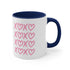 XOXO Accent Coffee Mug, 11oz