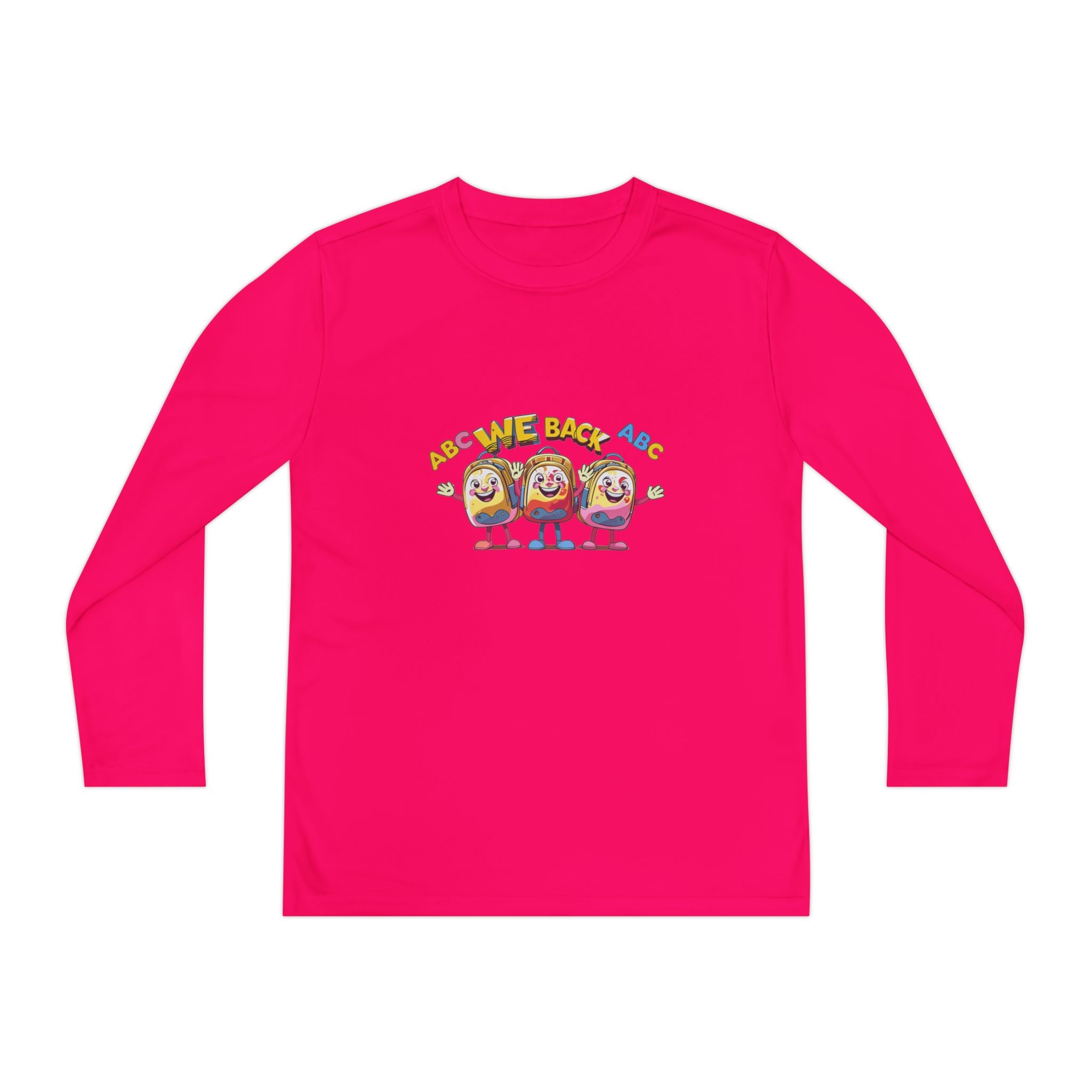 We Back Youth Long Sleeve Competitor Tee