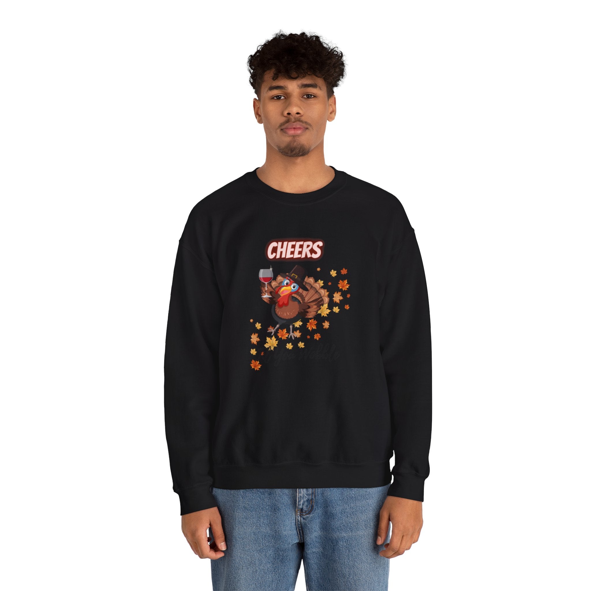 Cheers Til You Wobble Unisex Heavy Blend™ Crewneck Sweatshirt