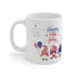 Happy 4th Of July Gnome Ceramic Mug 11oz