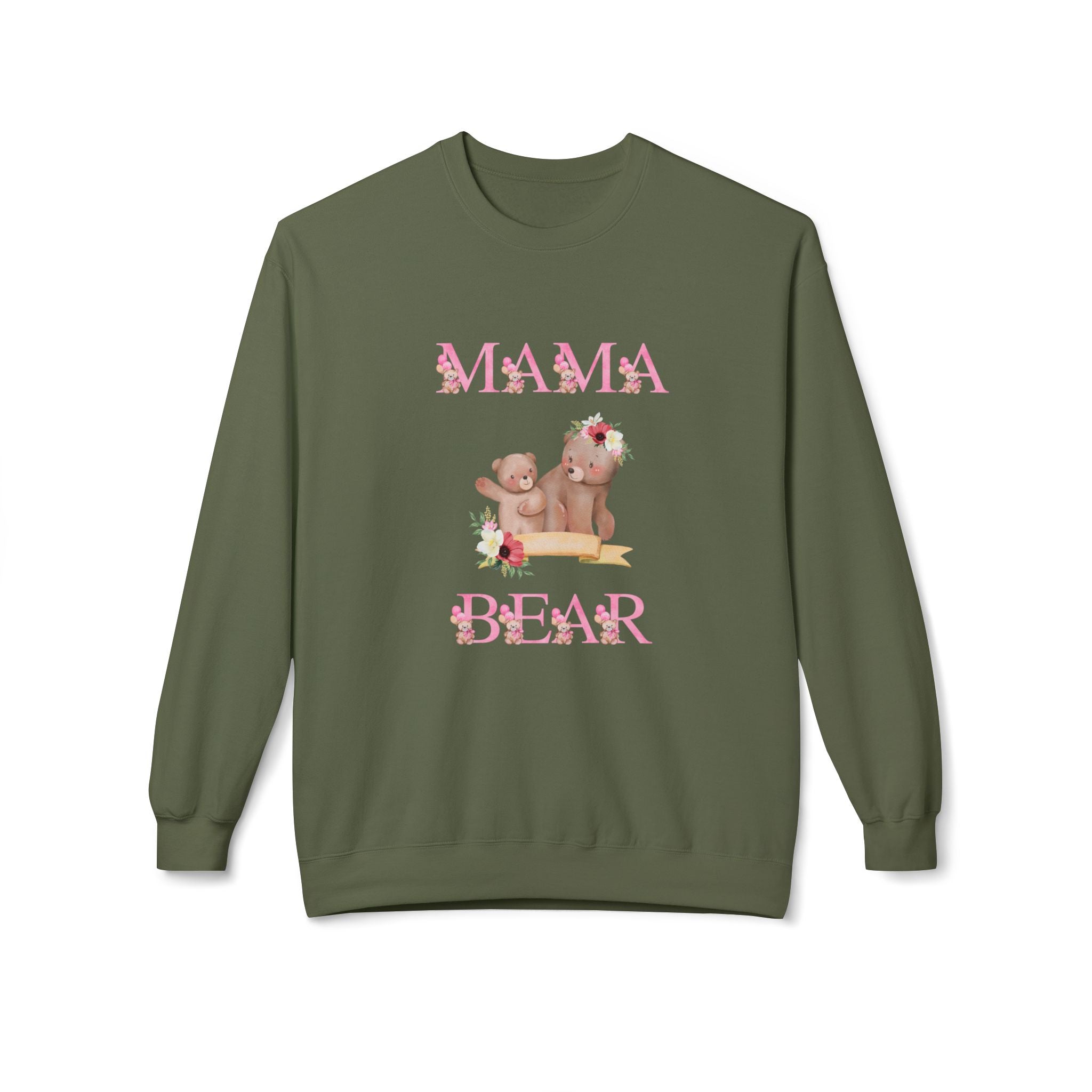 Mama Bear Crewneck Sweatshirt for Moms
