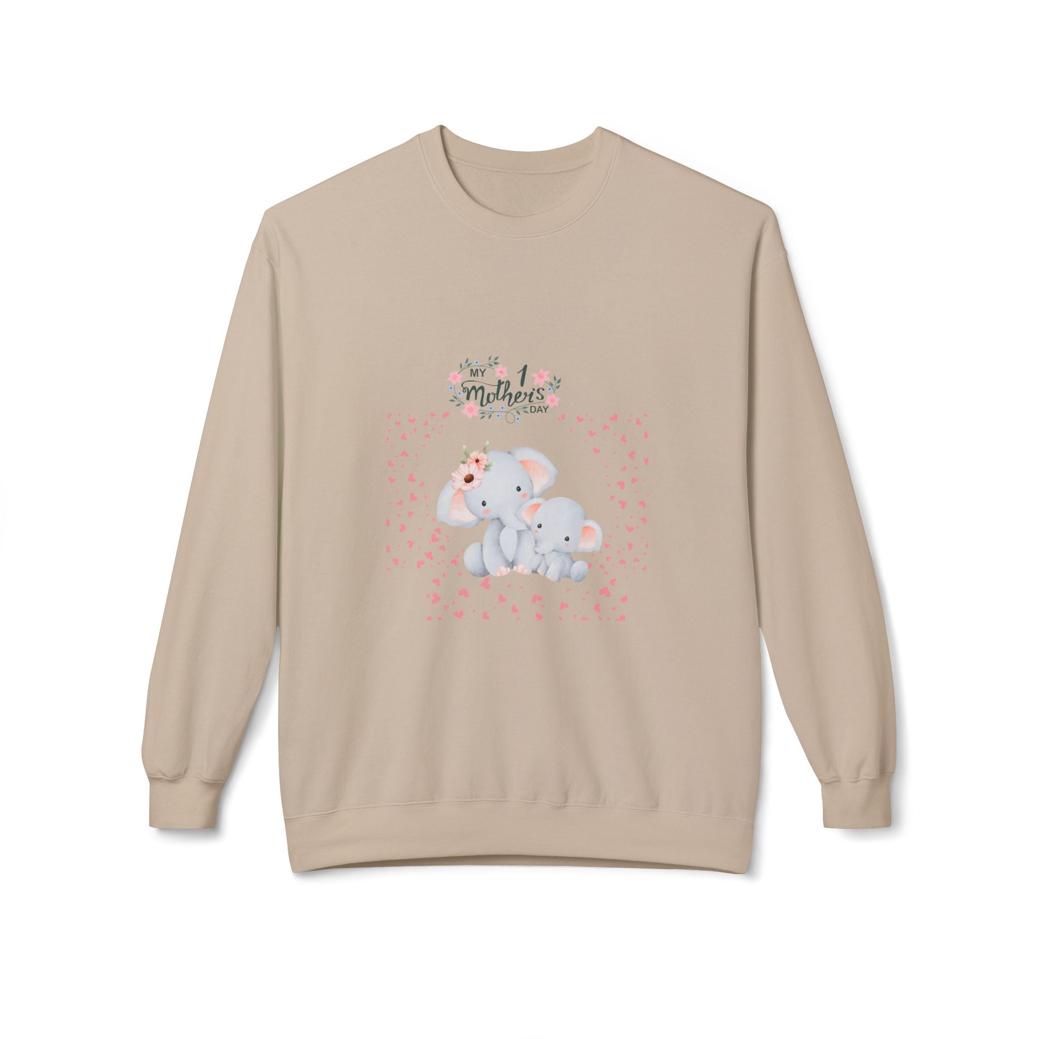 My 1st Mother's Day Fleece Crewneck Sweatshirt
