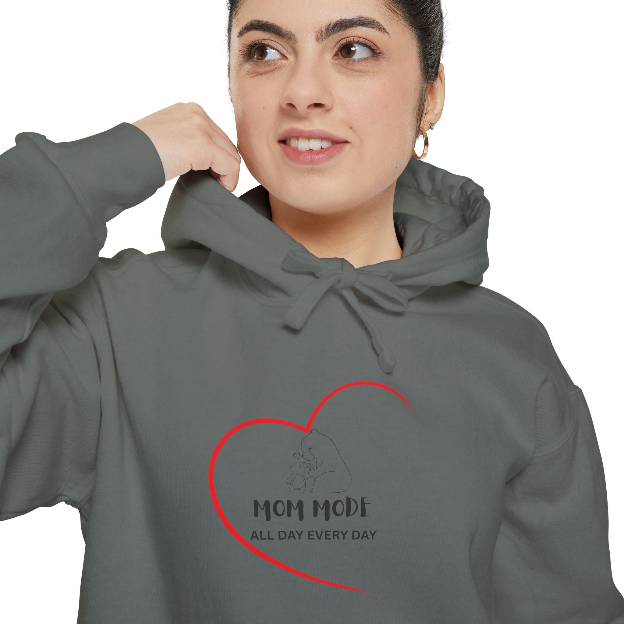 Mom Mode Unisex Garment-Dyed Hoodie