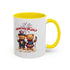 Happy 4th of July Teddy Bear Couple Coffee Mug