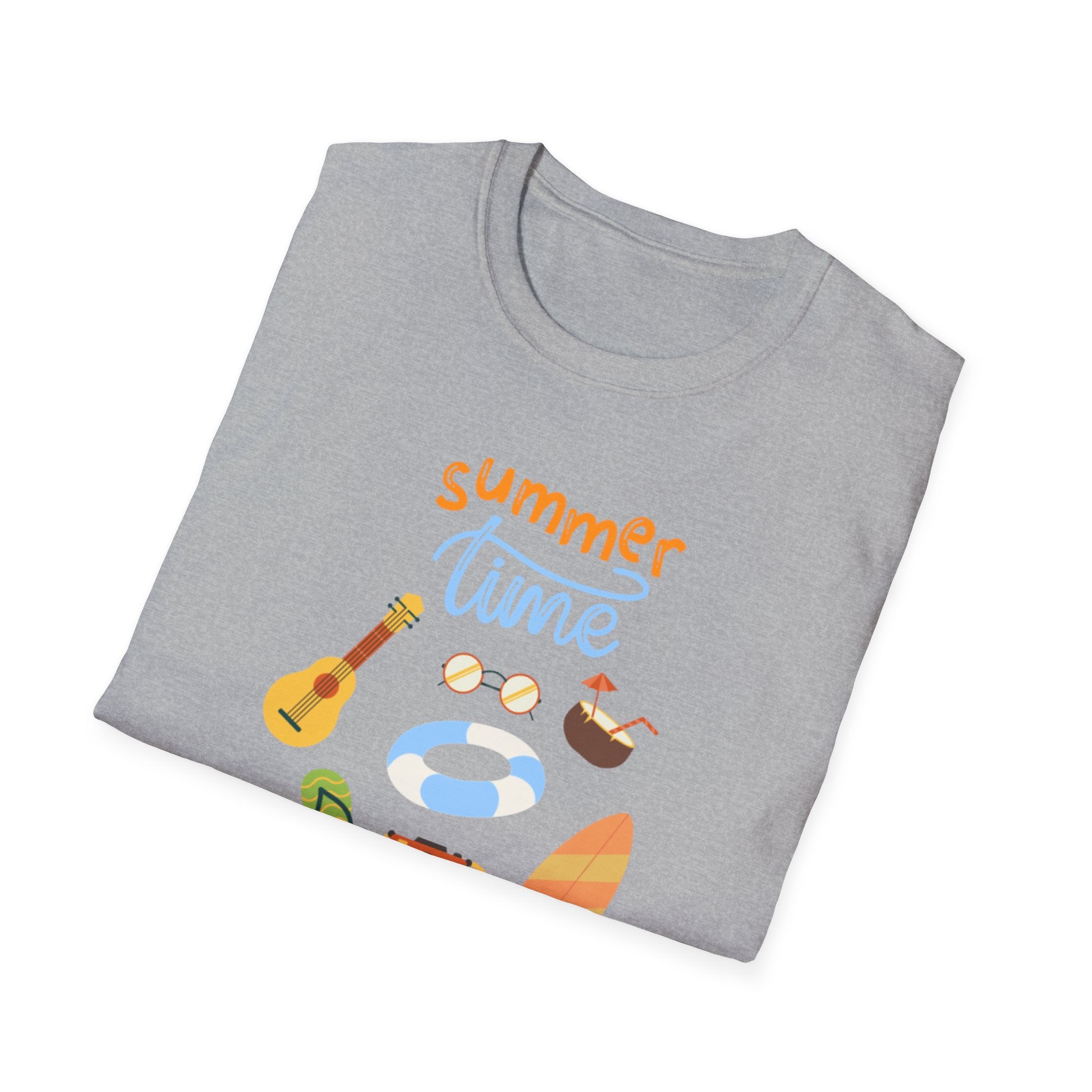 Summertime Fun Unisex Softstyle T-Shirt