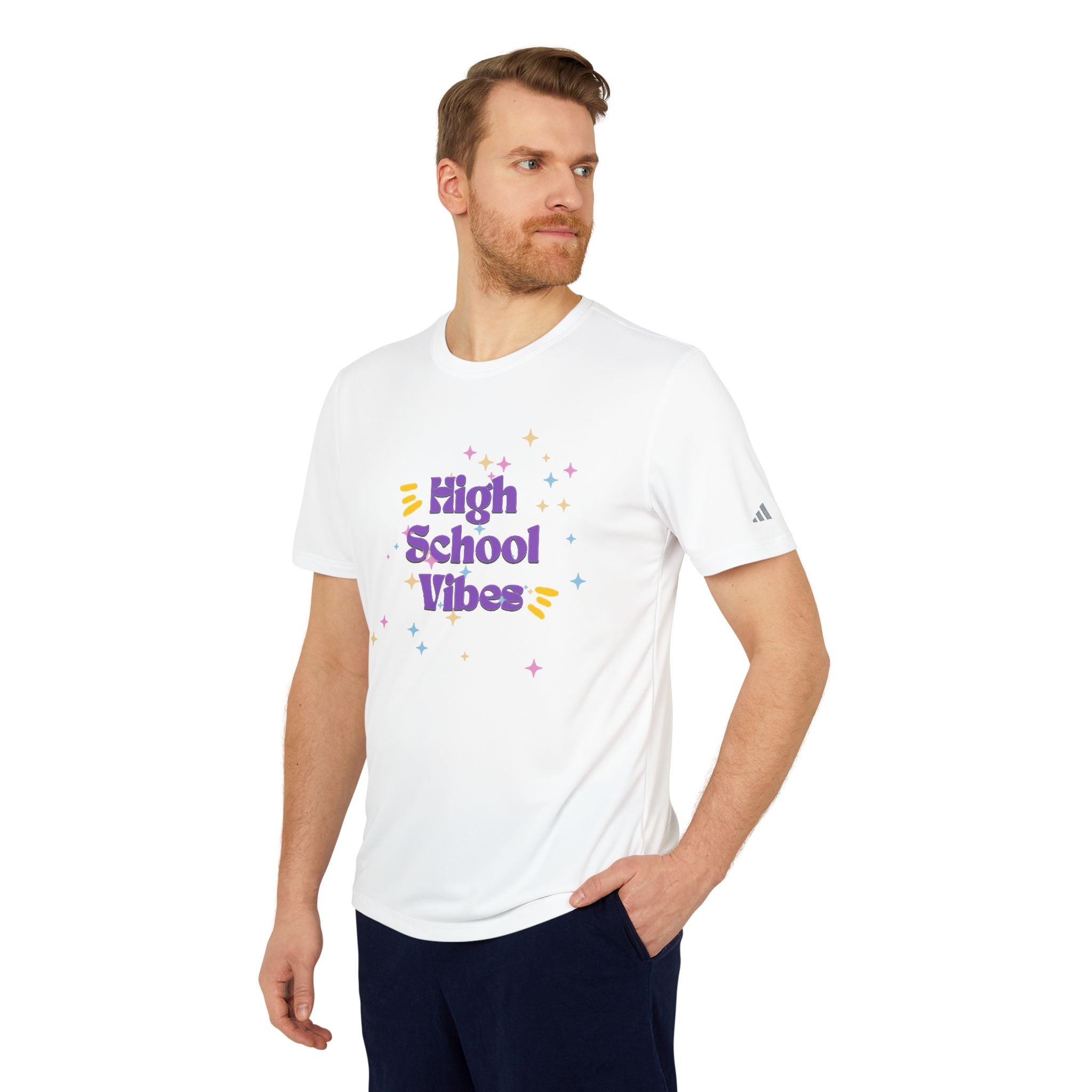 High School Vibes adidas® Unisex Sport T-shirt