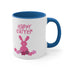 Happy Bunny Day Accent Coffee Mug, 11oz