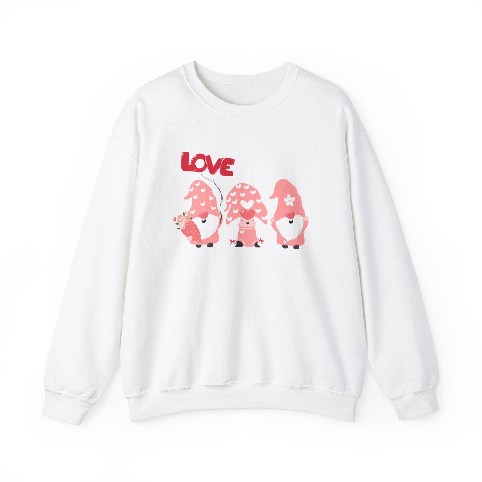 Love Gnome Day Unisex Heavy Blend™ Crewneck Sweatshirt