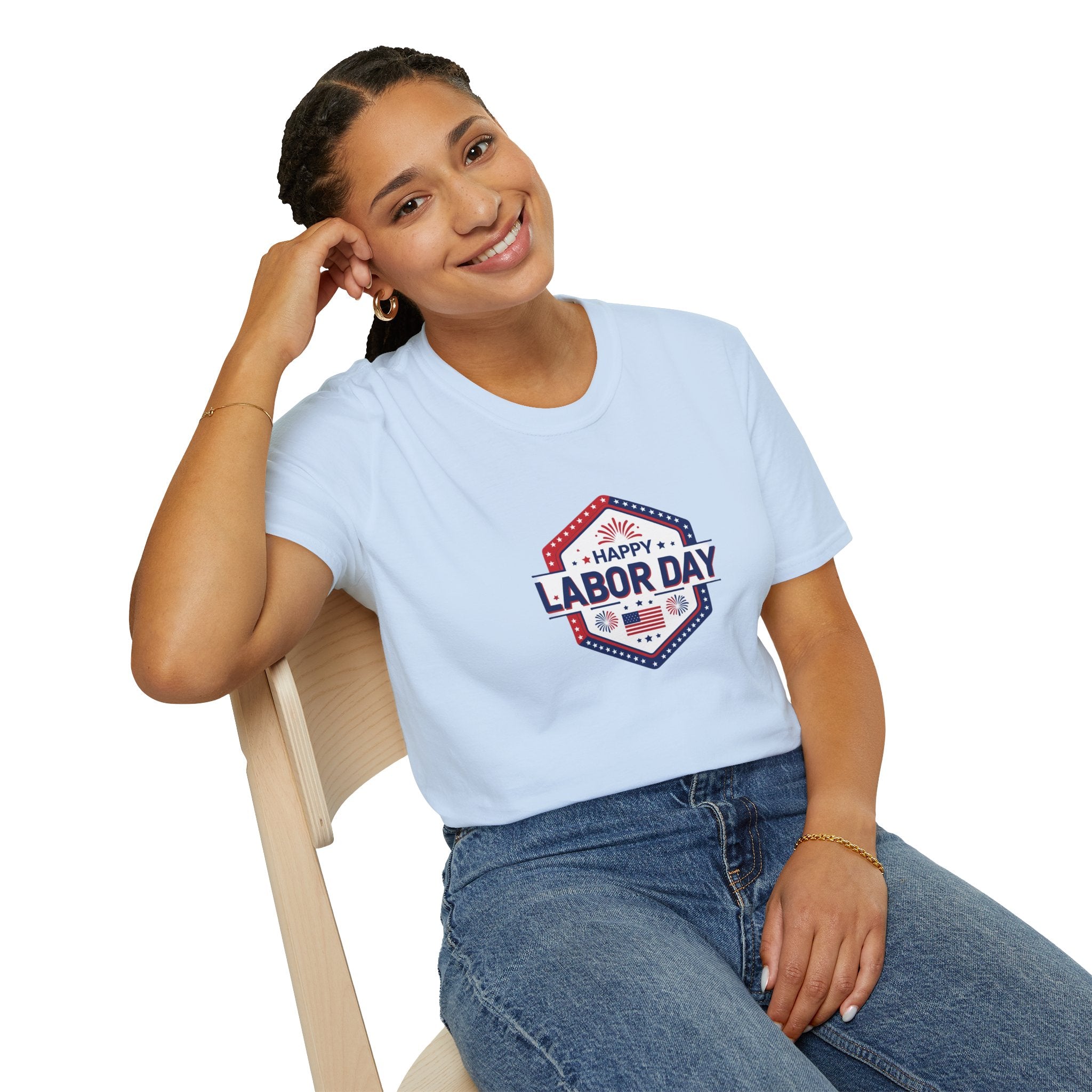 Celebrate Labor Day Unisex Softstyle T-Shirt