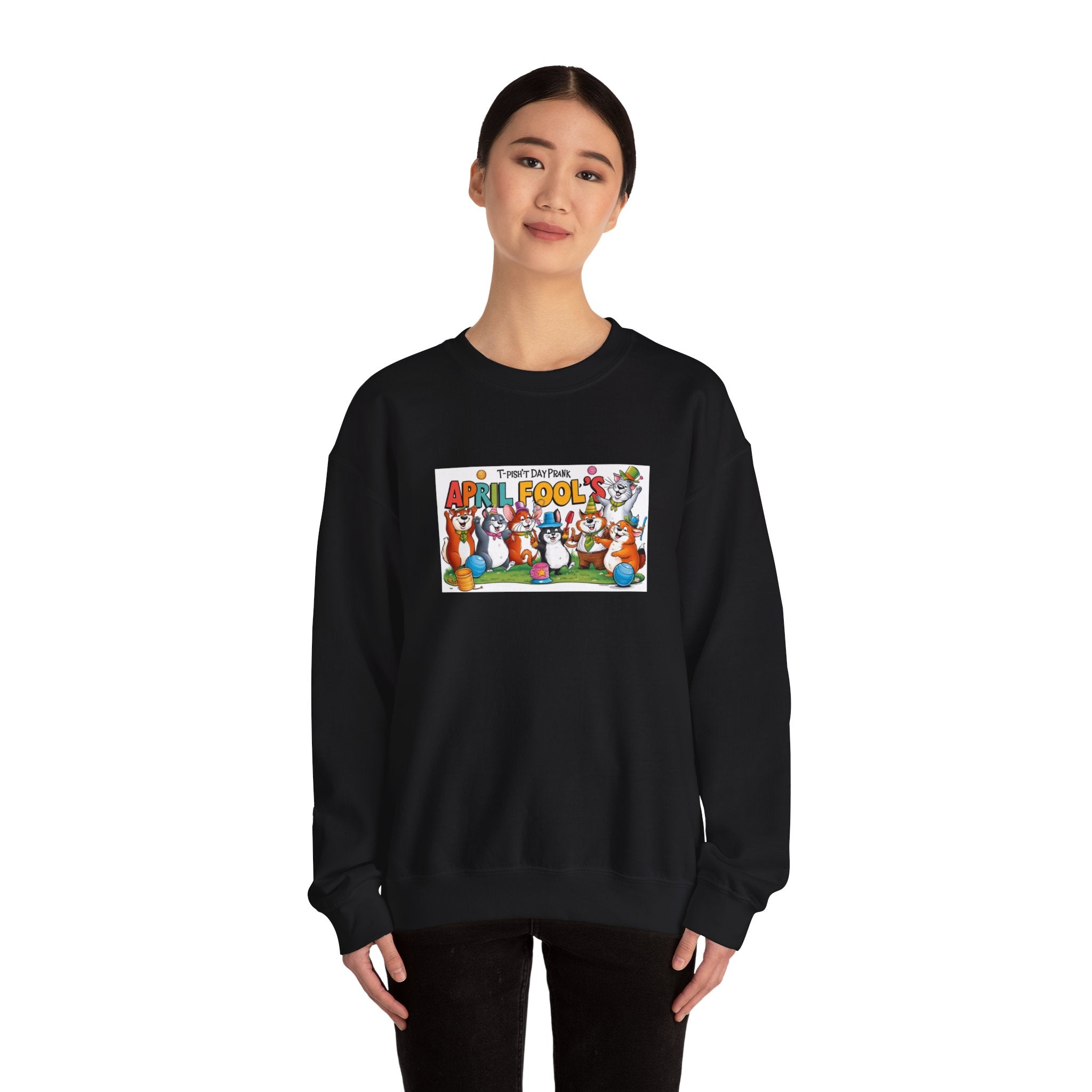 T-Pish'-T Day Prank Unisex Crewneck Sweatshirt