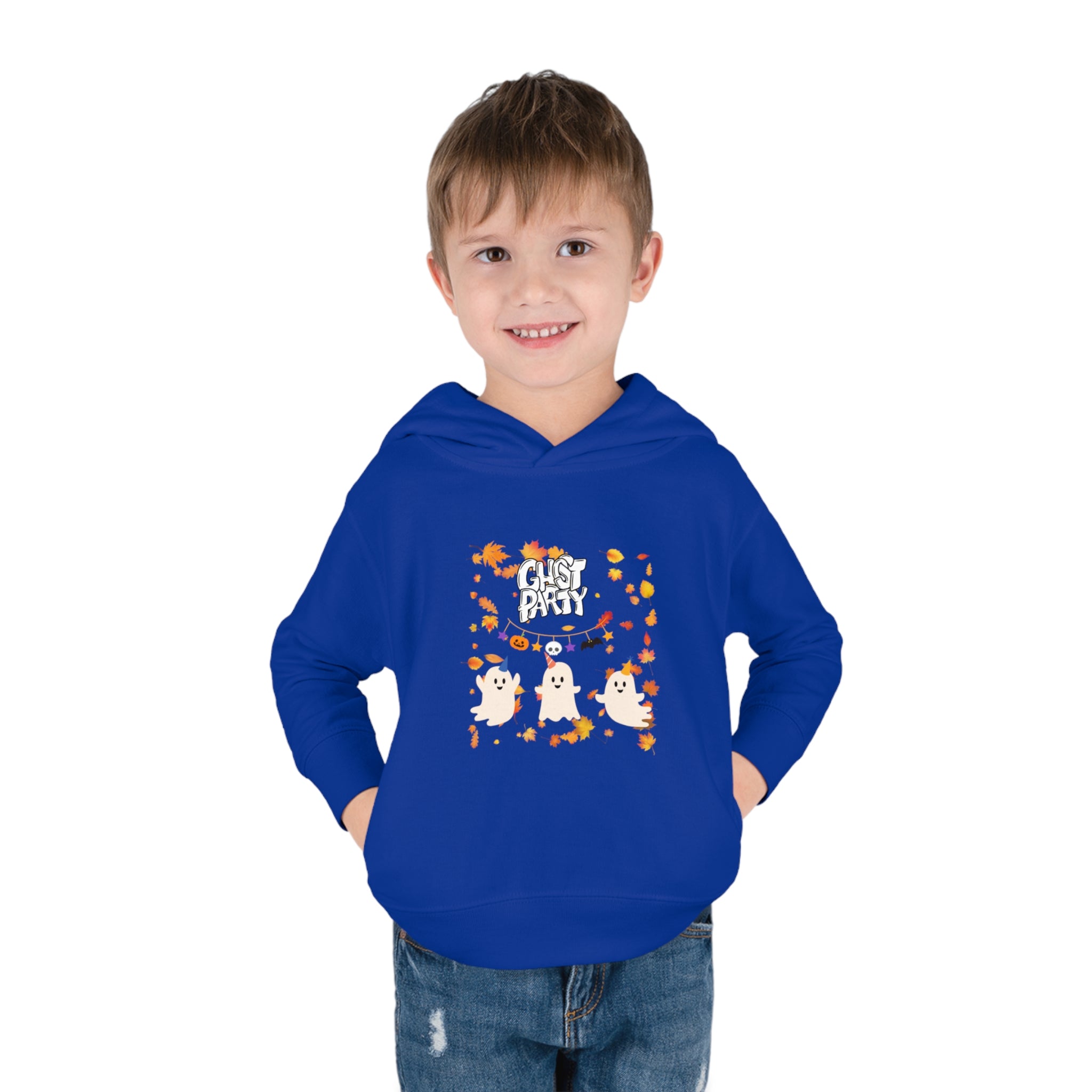 Ghost Party Toddler Pullover Fleece Hoodie