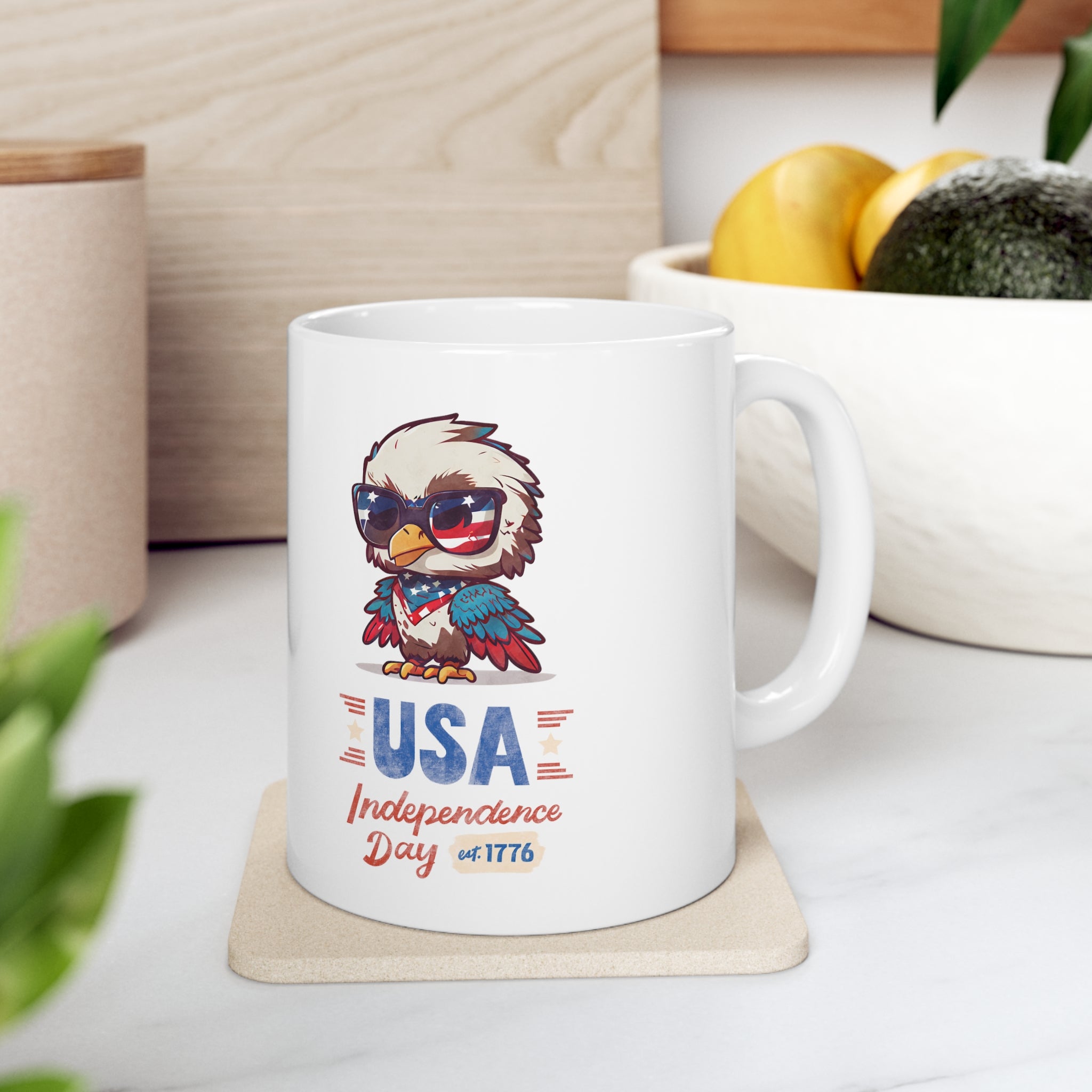 USA Independence Day Ceramic Mug 11oz